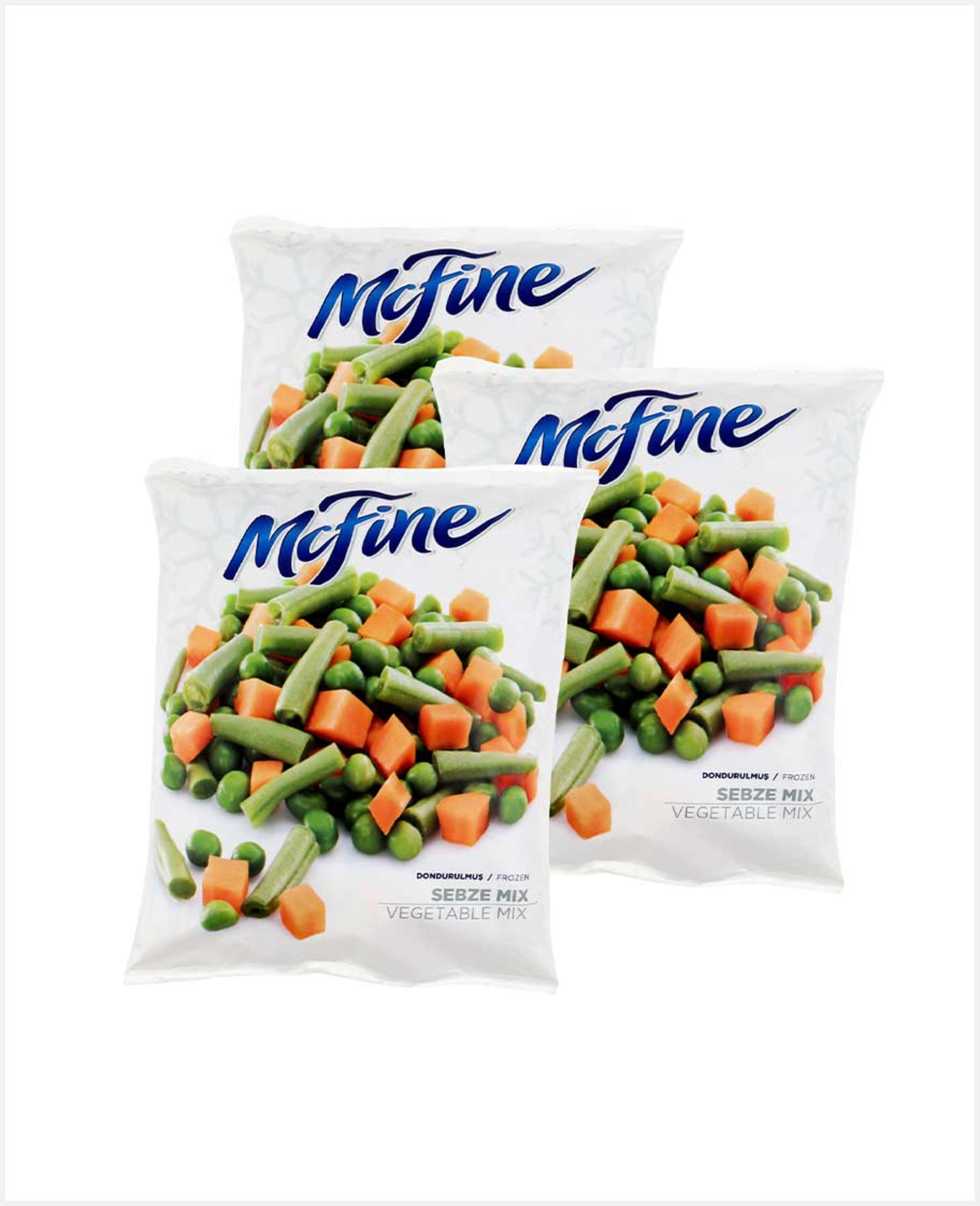 Mcfine Frozen Vegetable Mix 3x400gm
