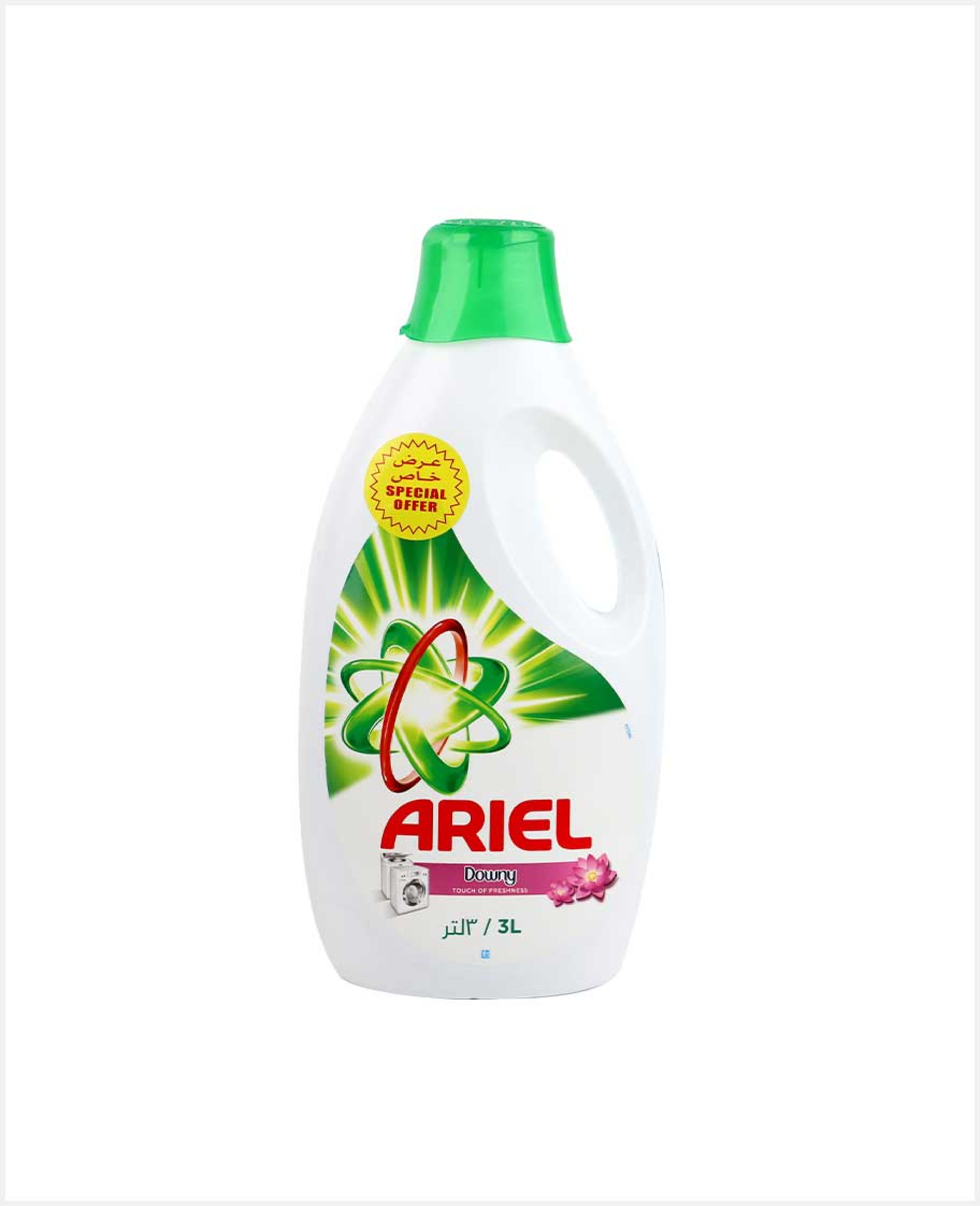 Ariel Power Gel Liquid Touch of Downy 3ltr Special Promo