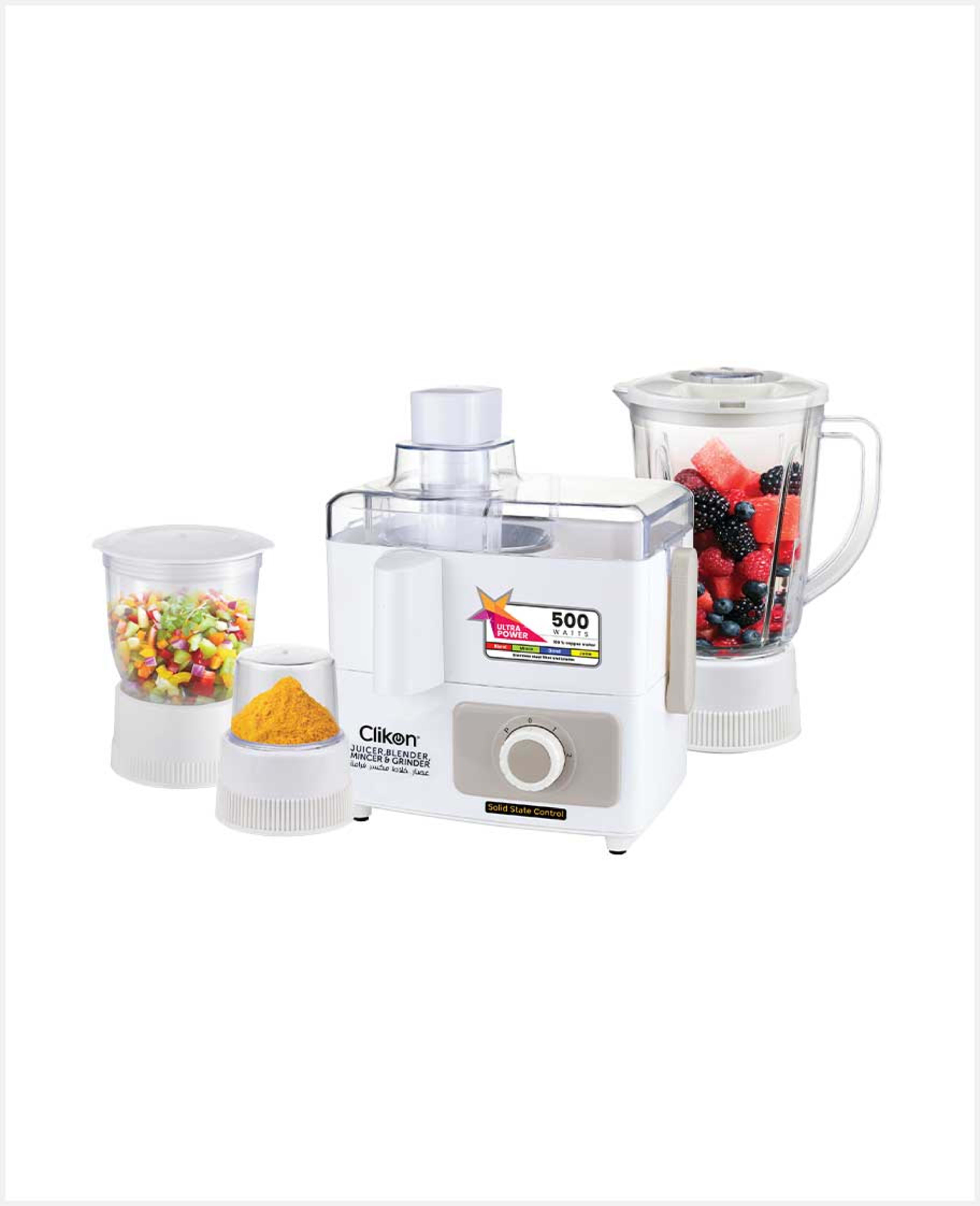 Clikon 4in1 Juicer Blender 500w Ck1501