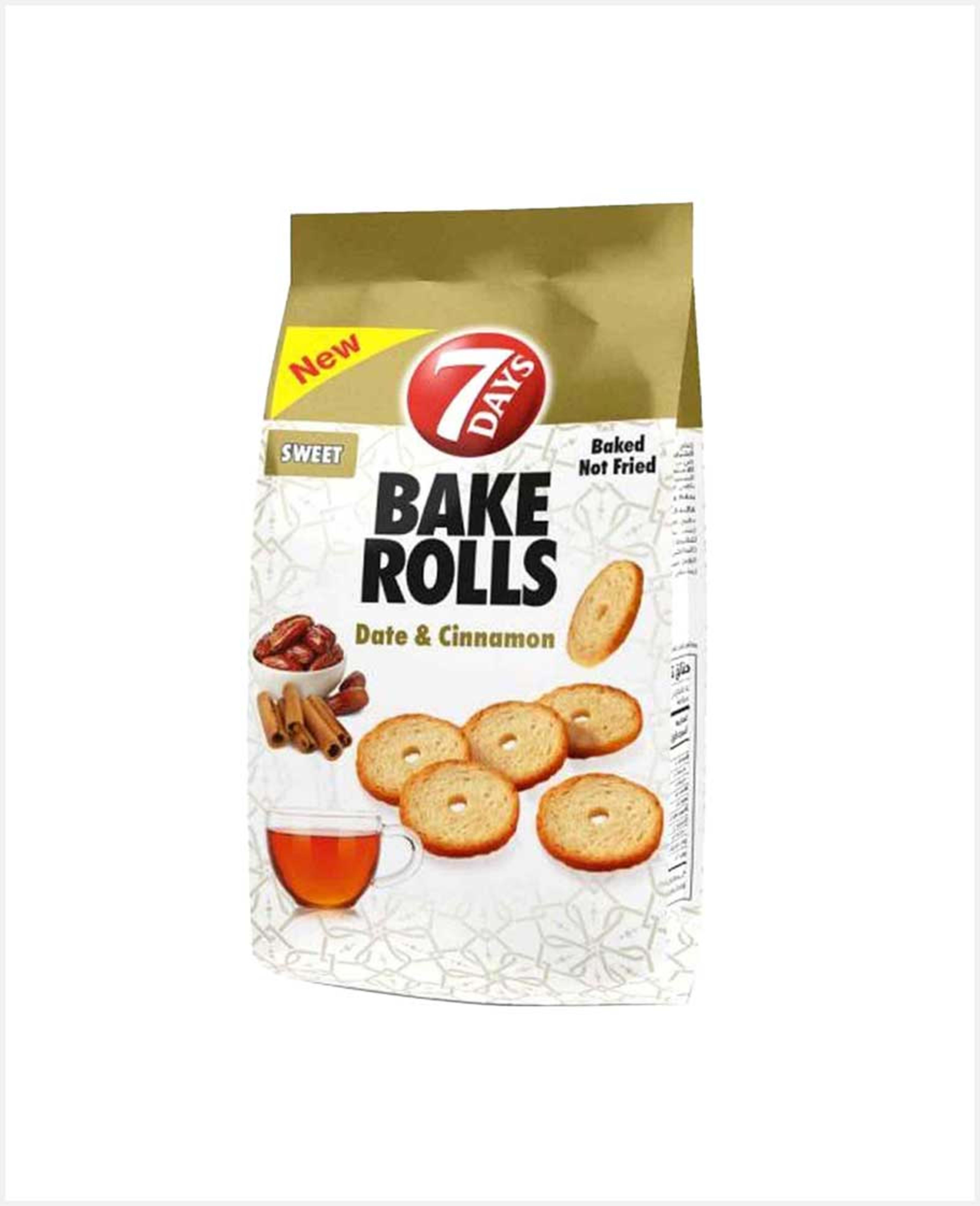 7days Bake Rolls Date & Cinnamon 60gm
