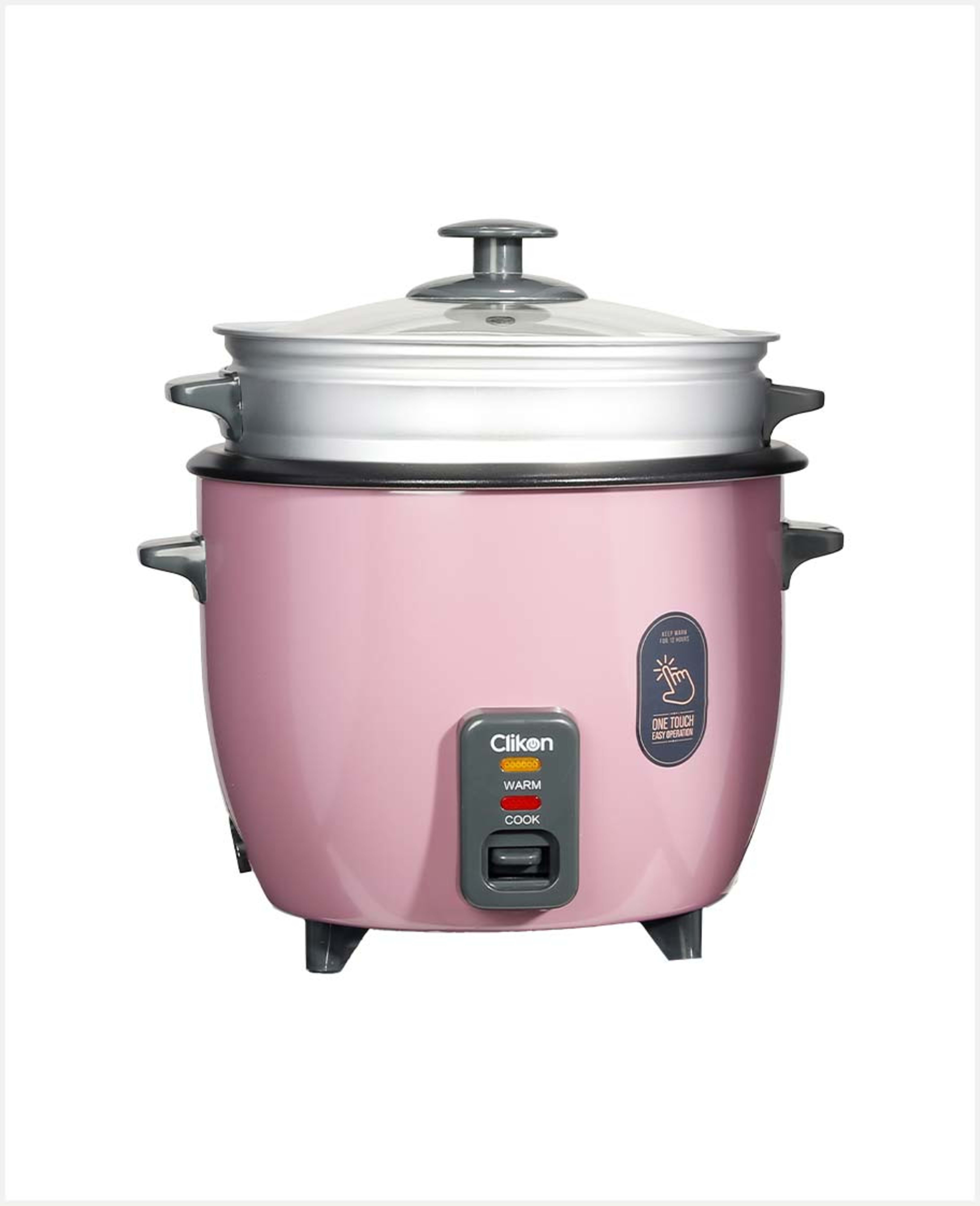 Clikon Rice Cooker with Steamer 1.5ltr Ck2702
