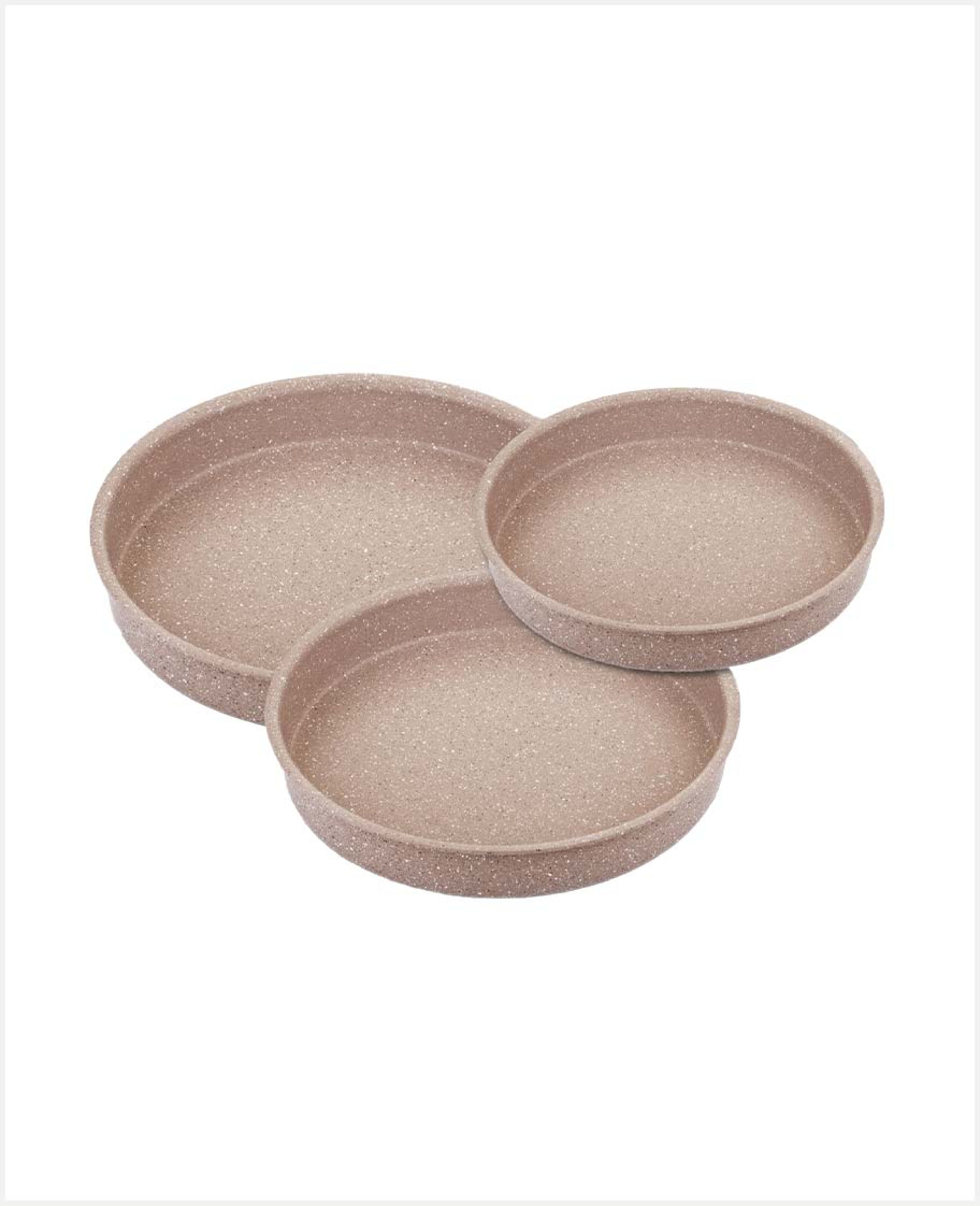 Oms Granite Oven Tray Set 34+32+28cm Brown Tom007 3086 - image 2
