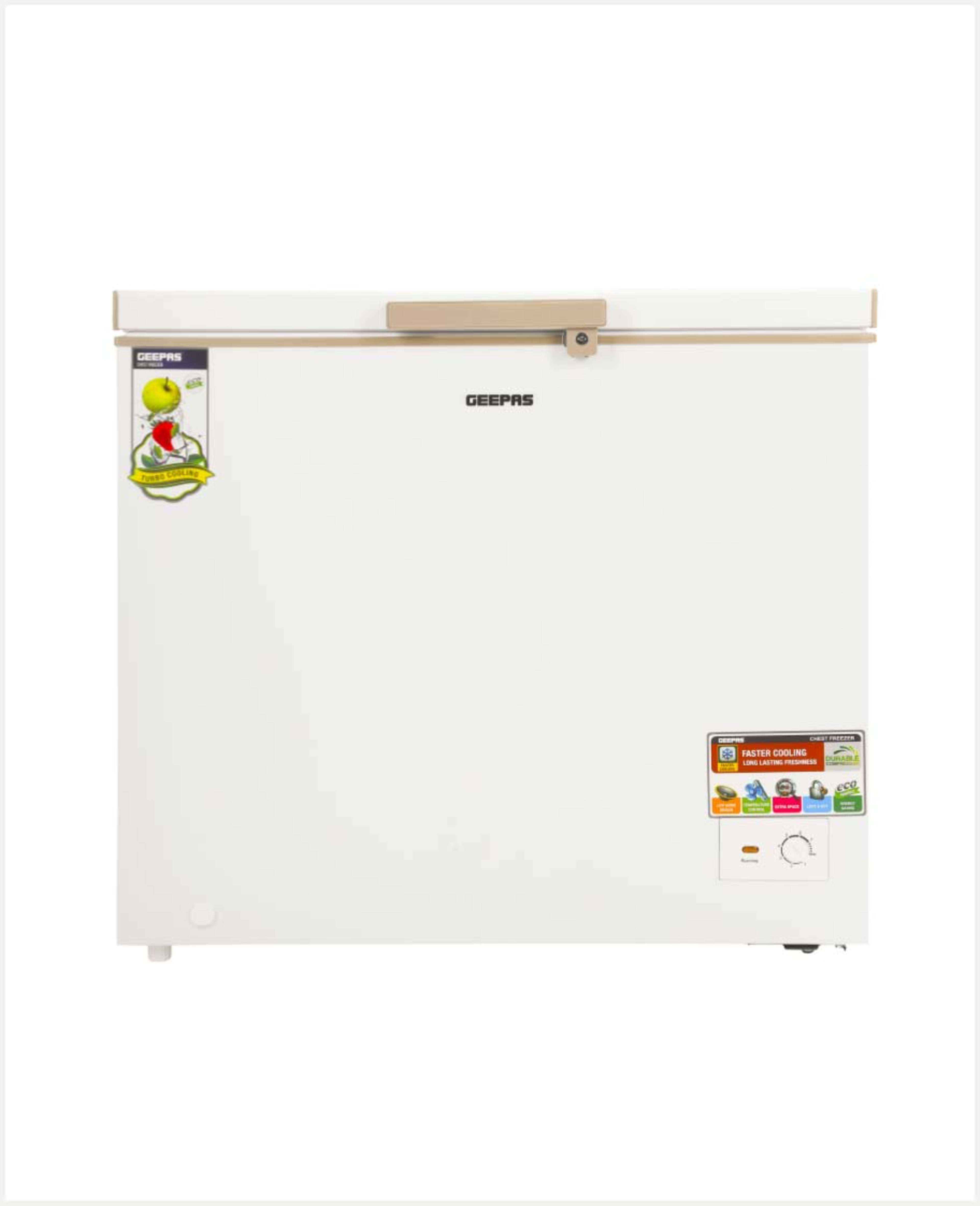 Geepas Chest Freezer 250ltr Gcf2506