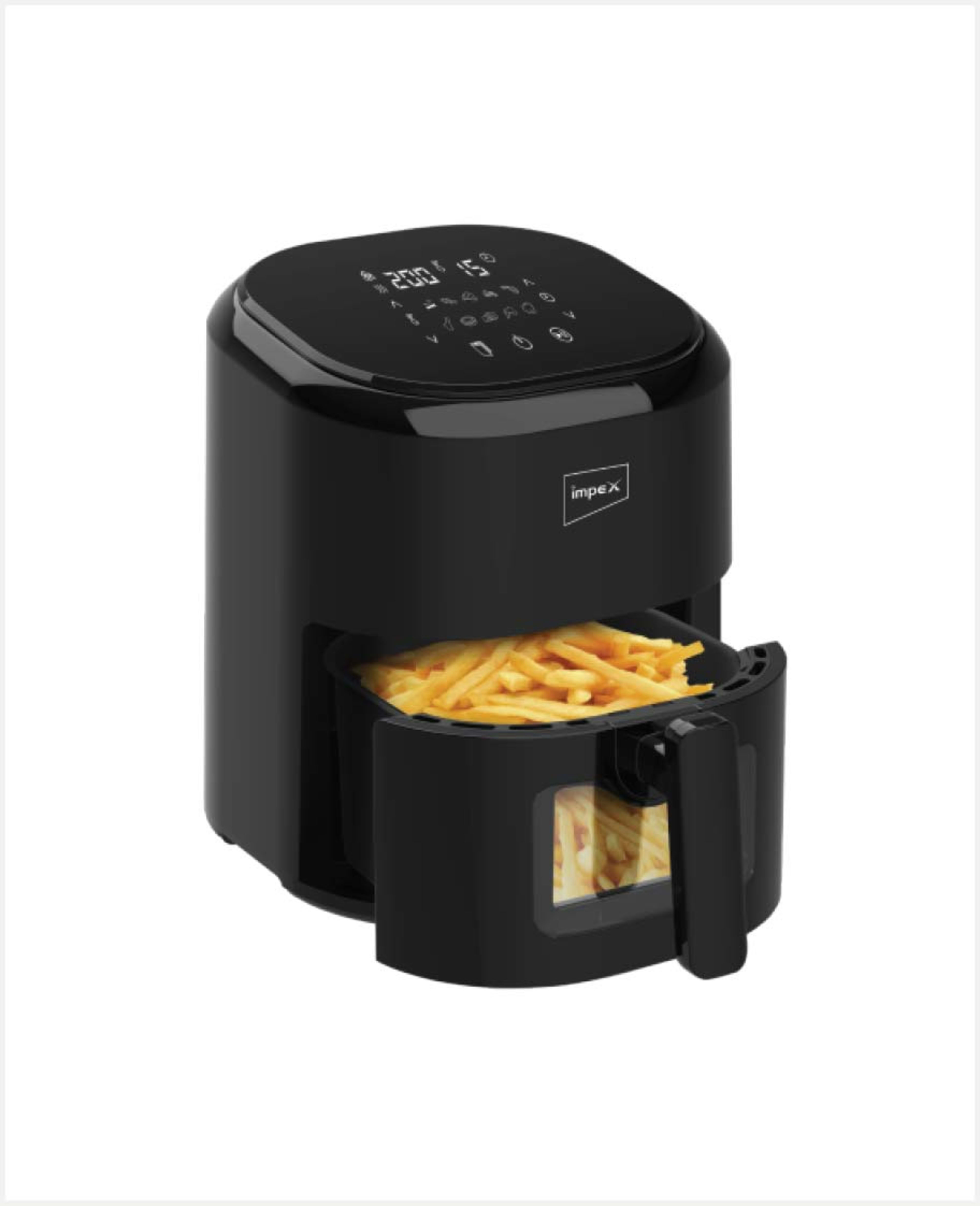 Impex Digital Air Fryer 4.5l 1200w Af 4307