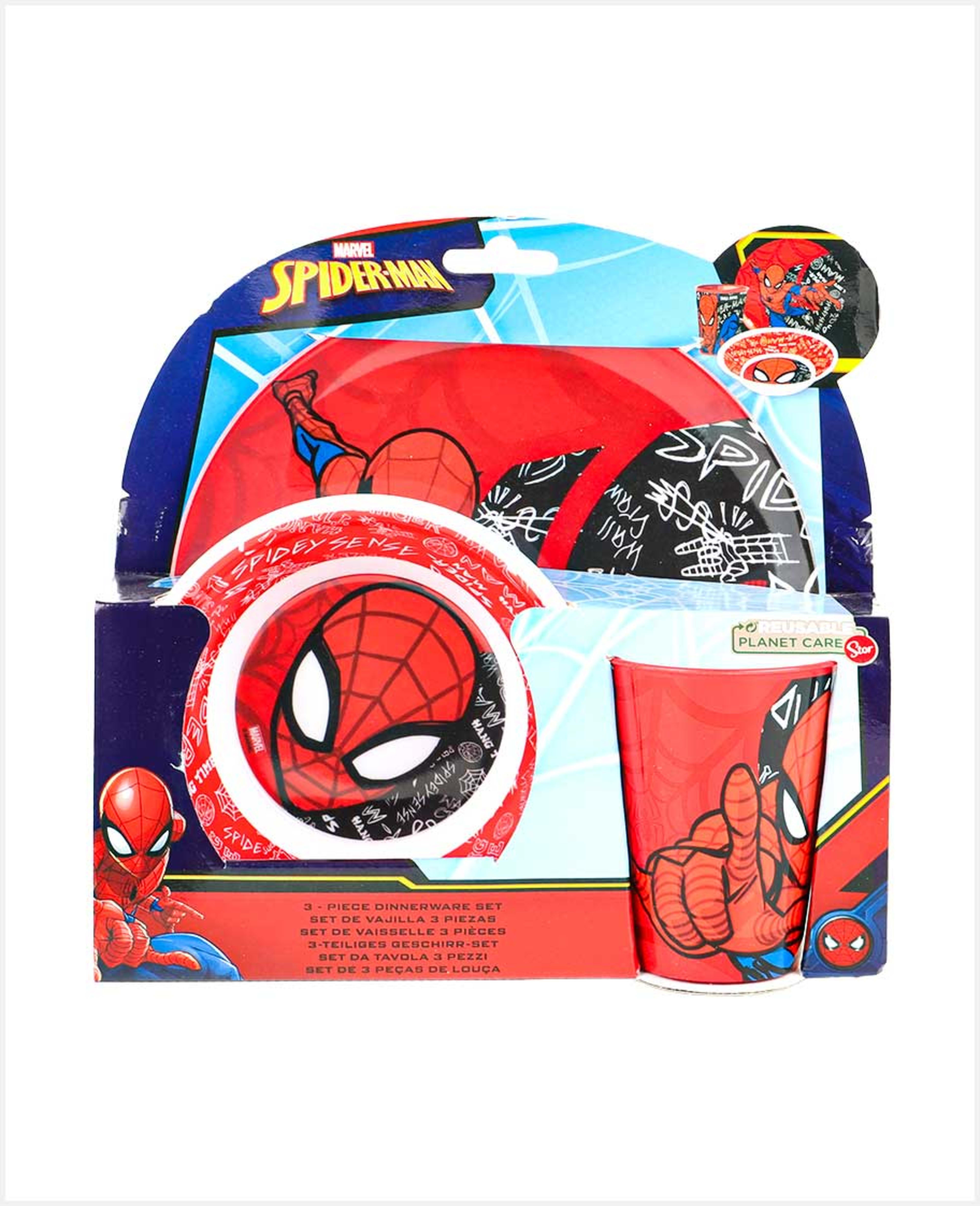 Disney W2h1 Melamine 3pcs Set Rj2958 - image 2