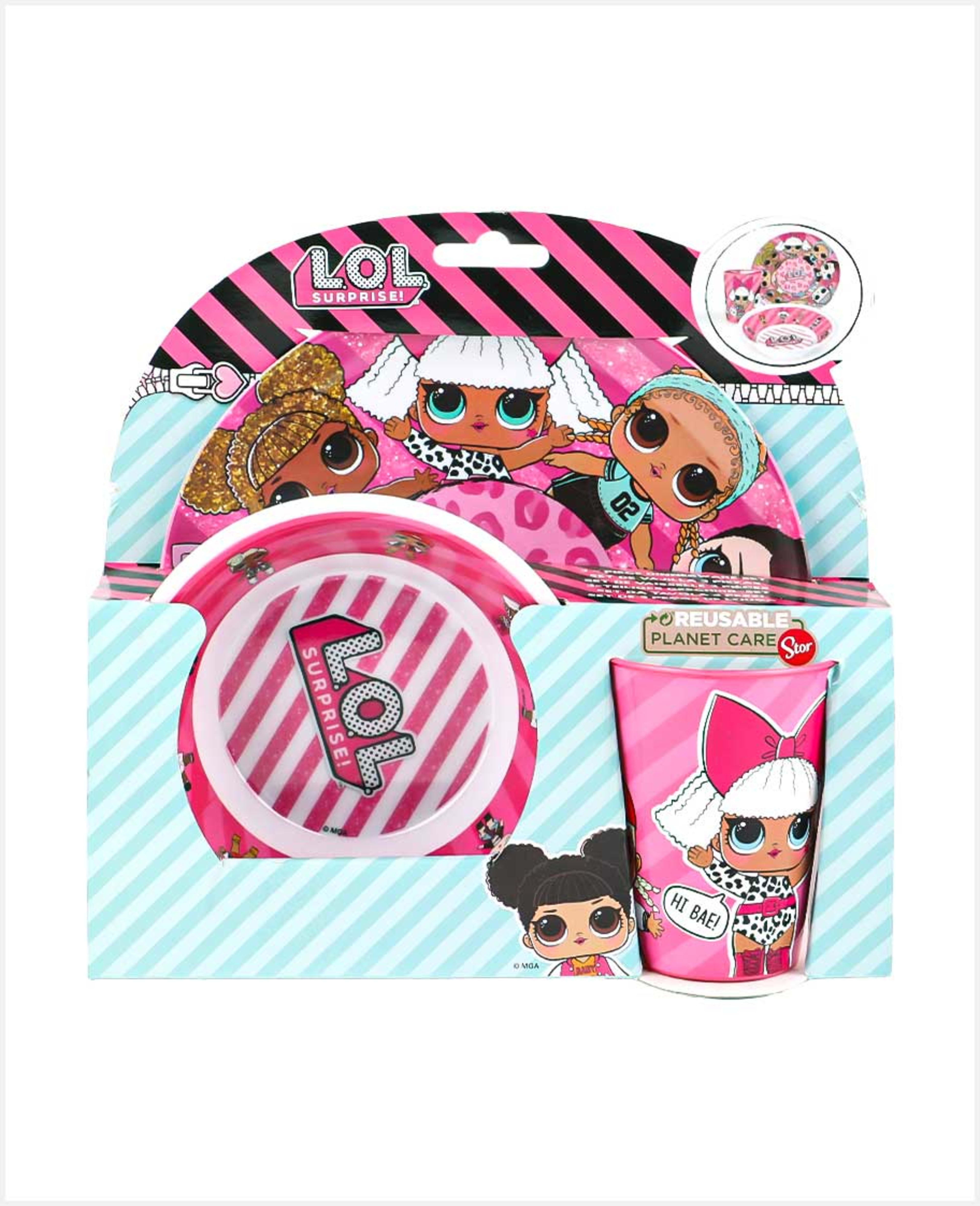 Disney W2h1 Melamine 3pcs Set Rj2901 - image 2
