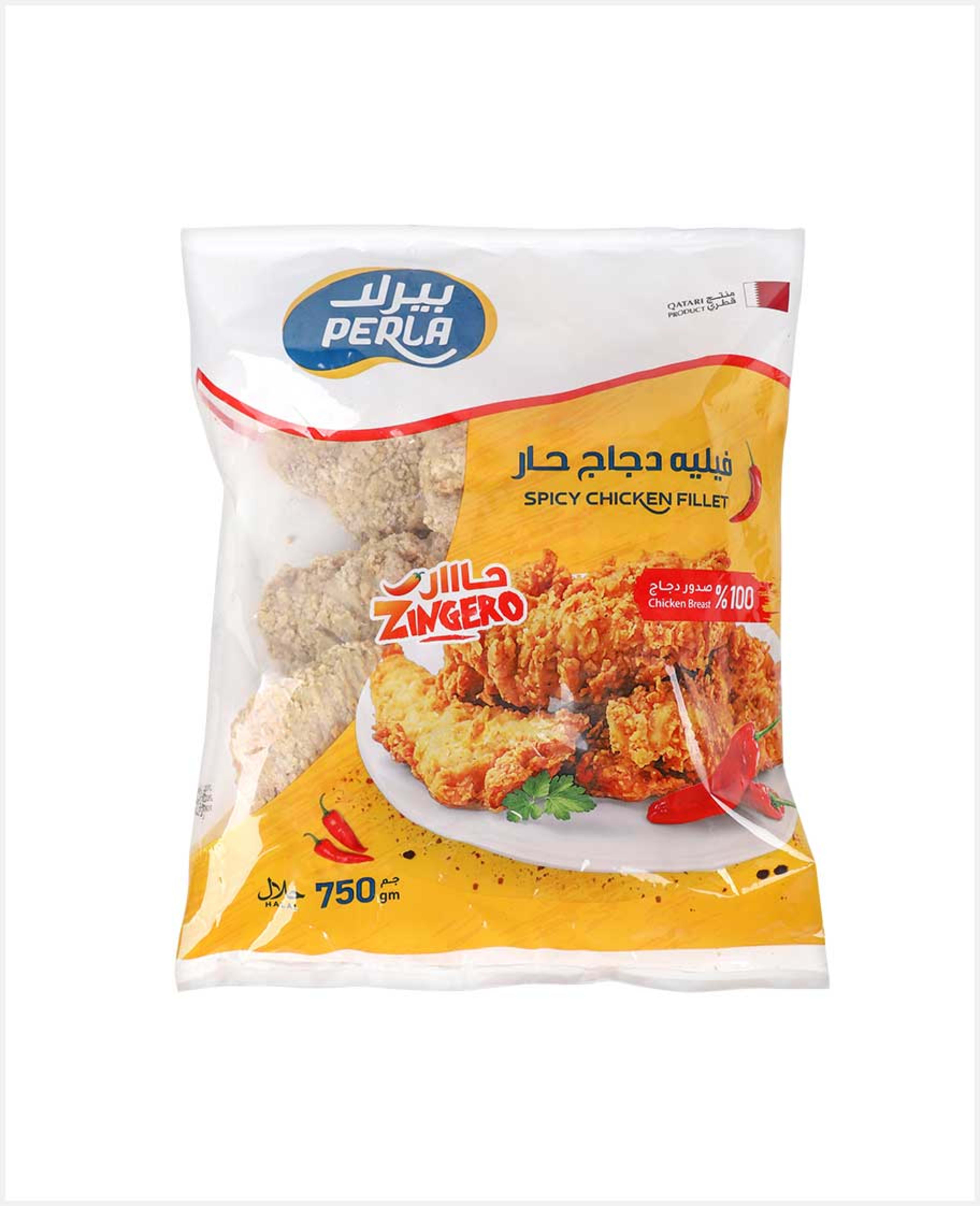 Perla Frozen Breaded Spicy Chicken Fillets 750gm Promo