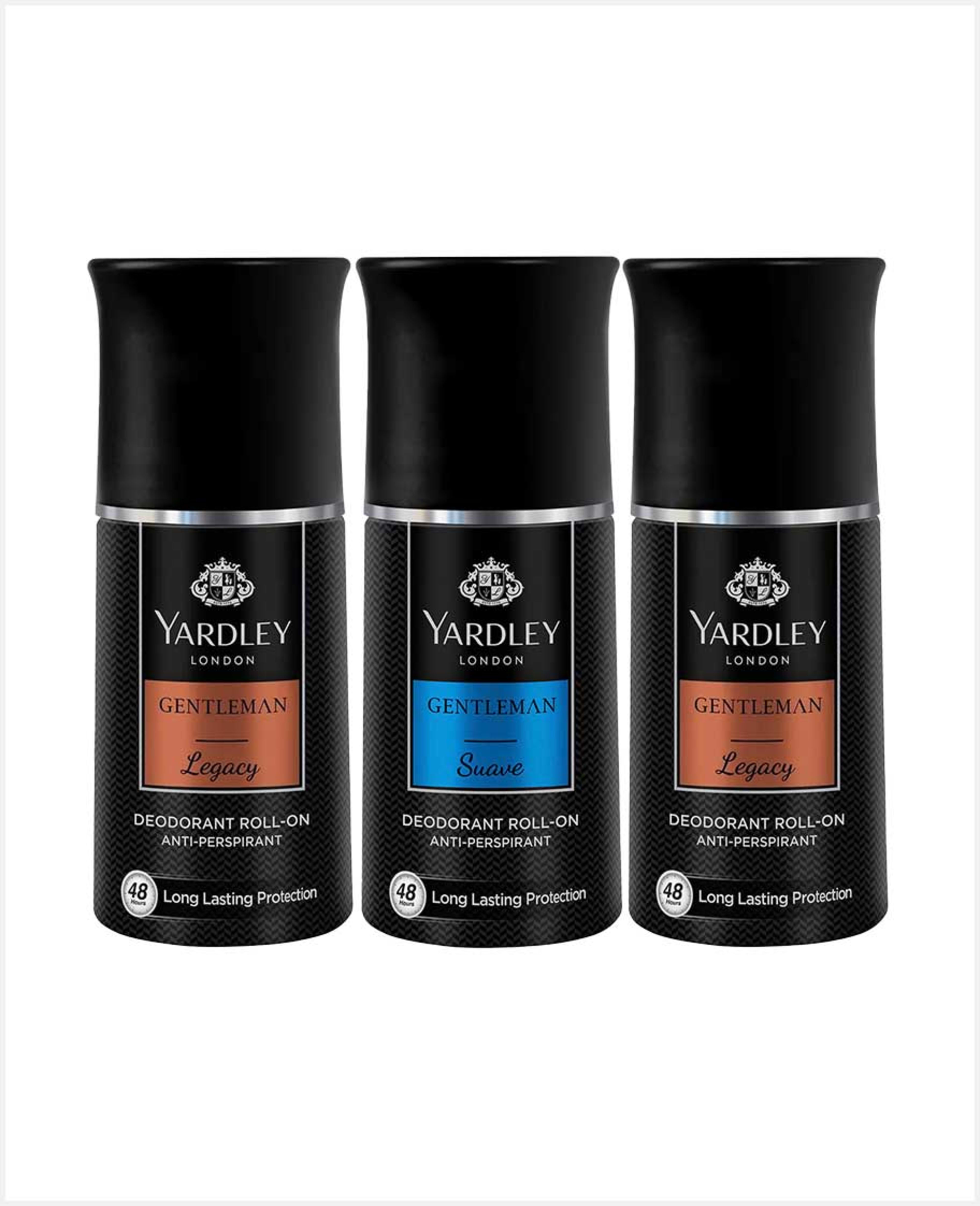 Yardley Anti-perspirant Roll on Men Assorted 3x50ml Sp.offer