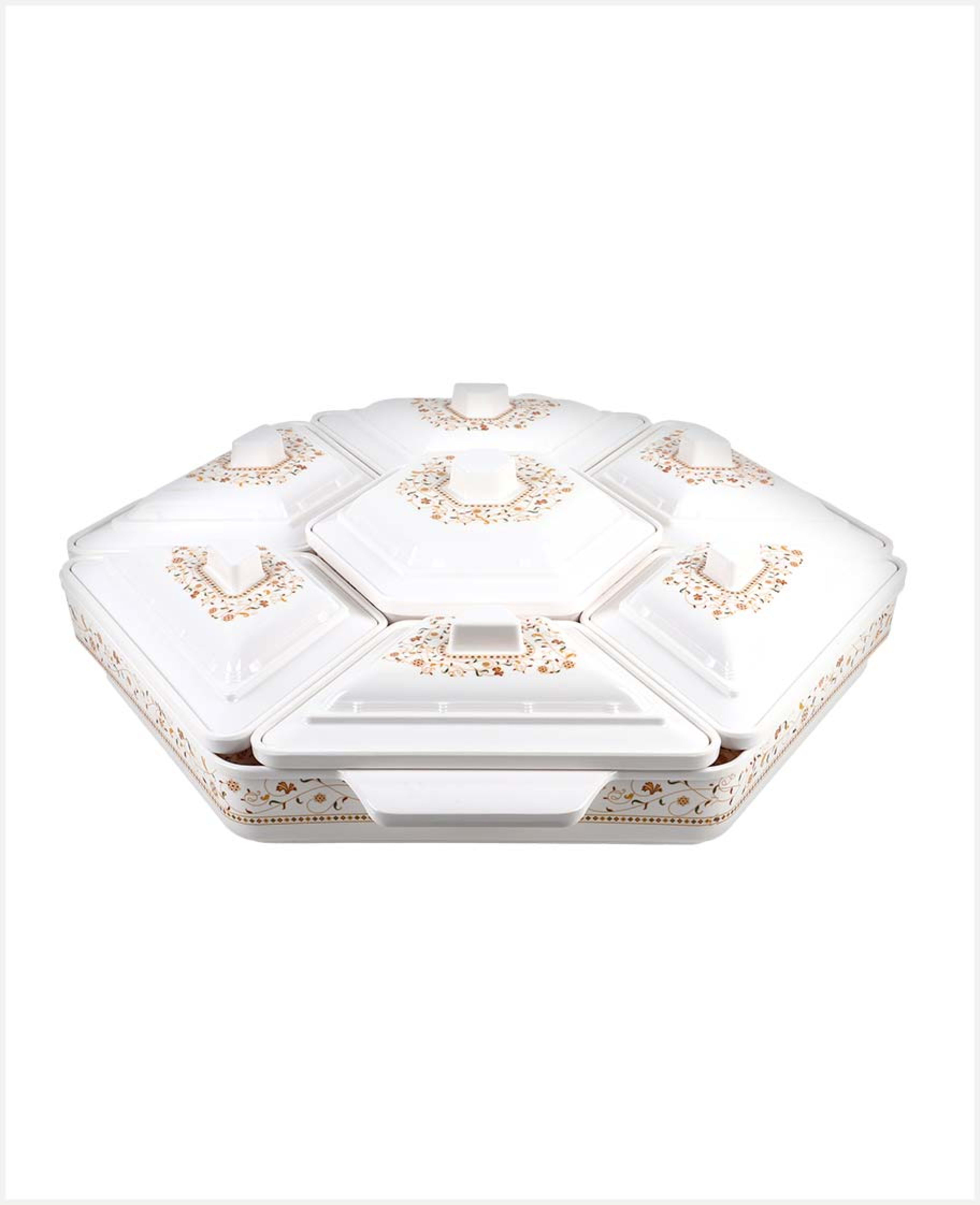 Servewell Revolving Set Base Tray 19pc 26x11cm - image 2