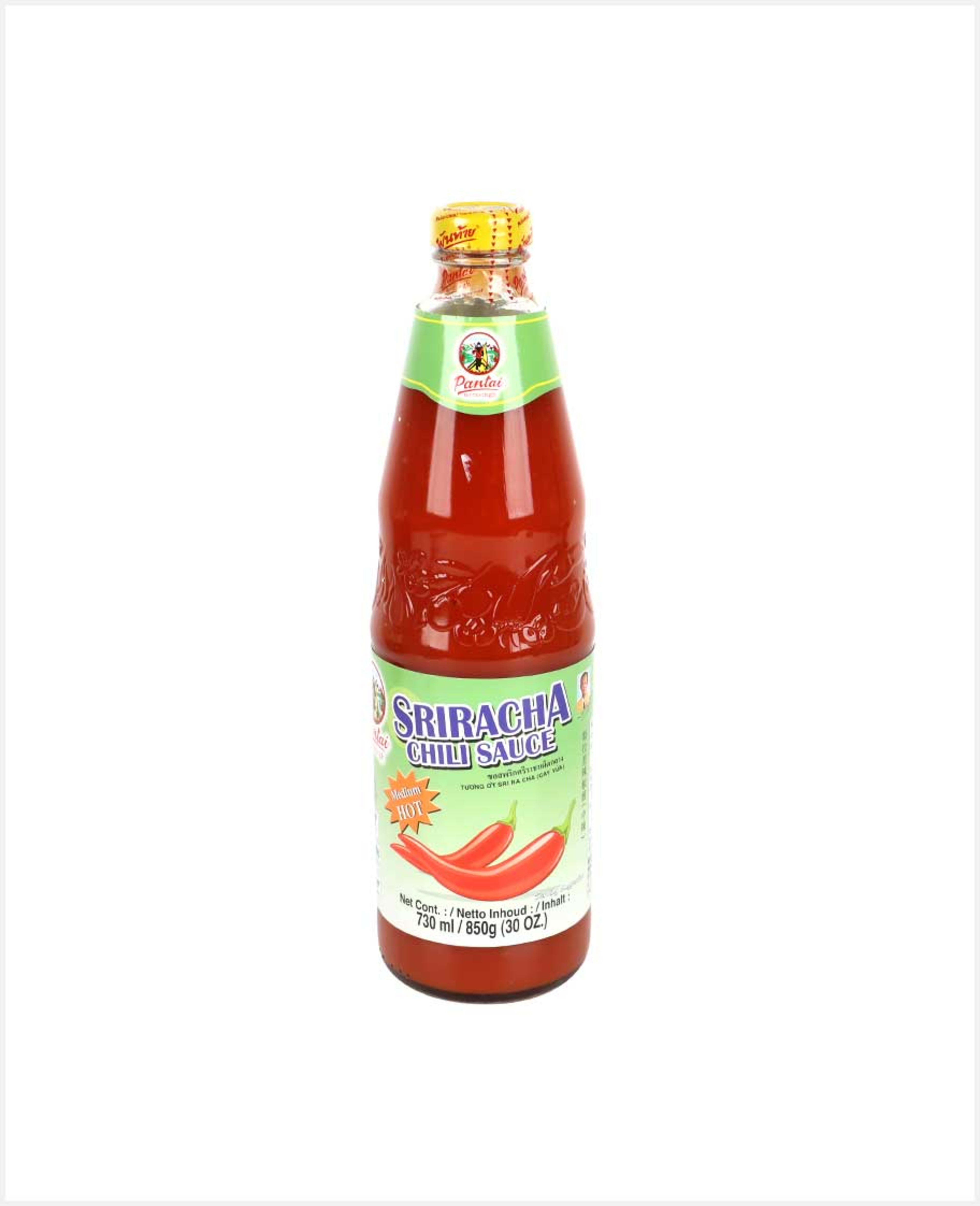 Pantai Sriracha Chili Sauce Medium Hot 730ml (850gm)