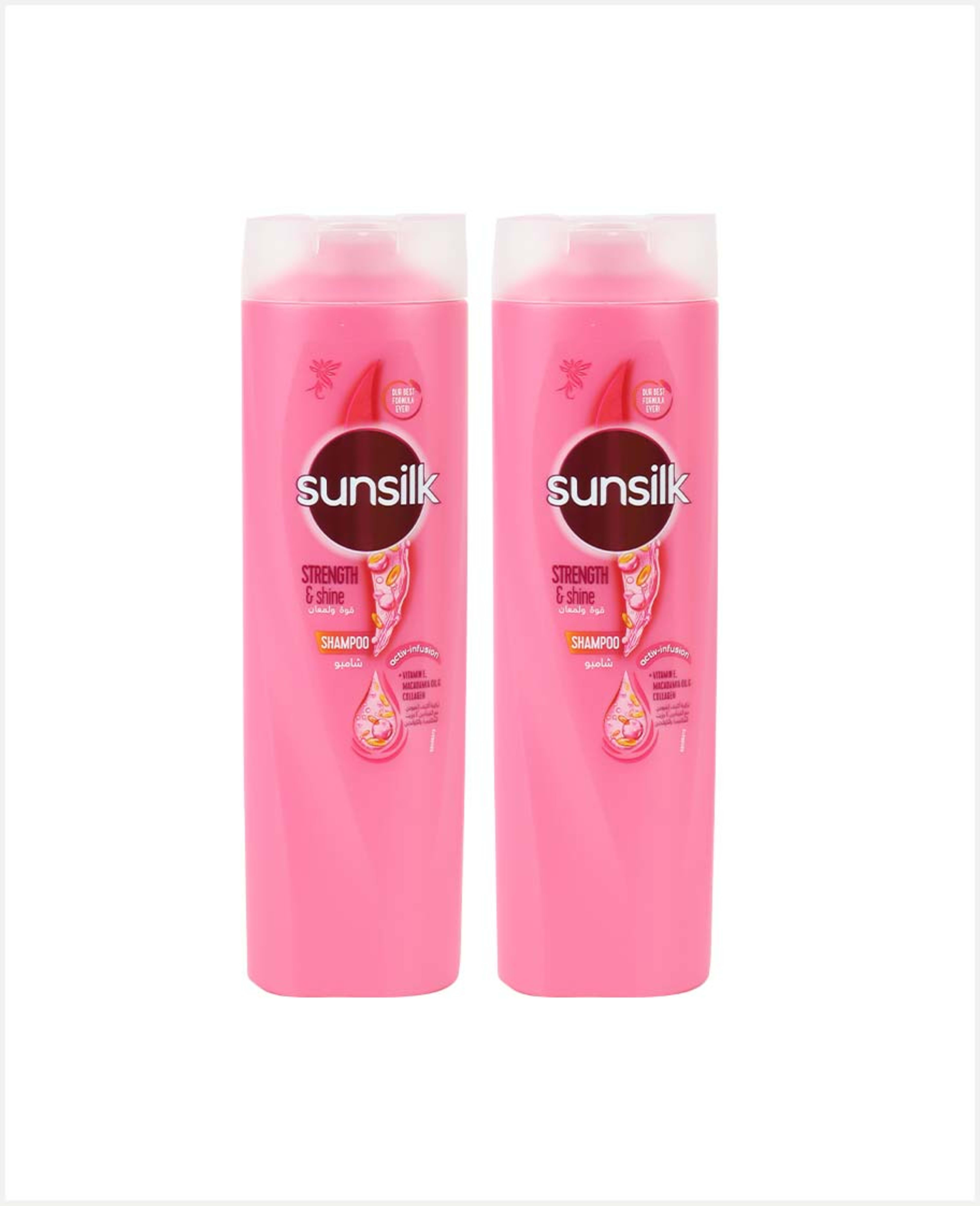 Sunsilk Shampoo Strength & Shine 2x400ml @25% Off