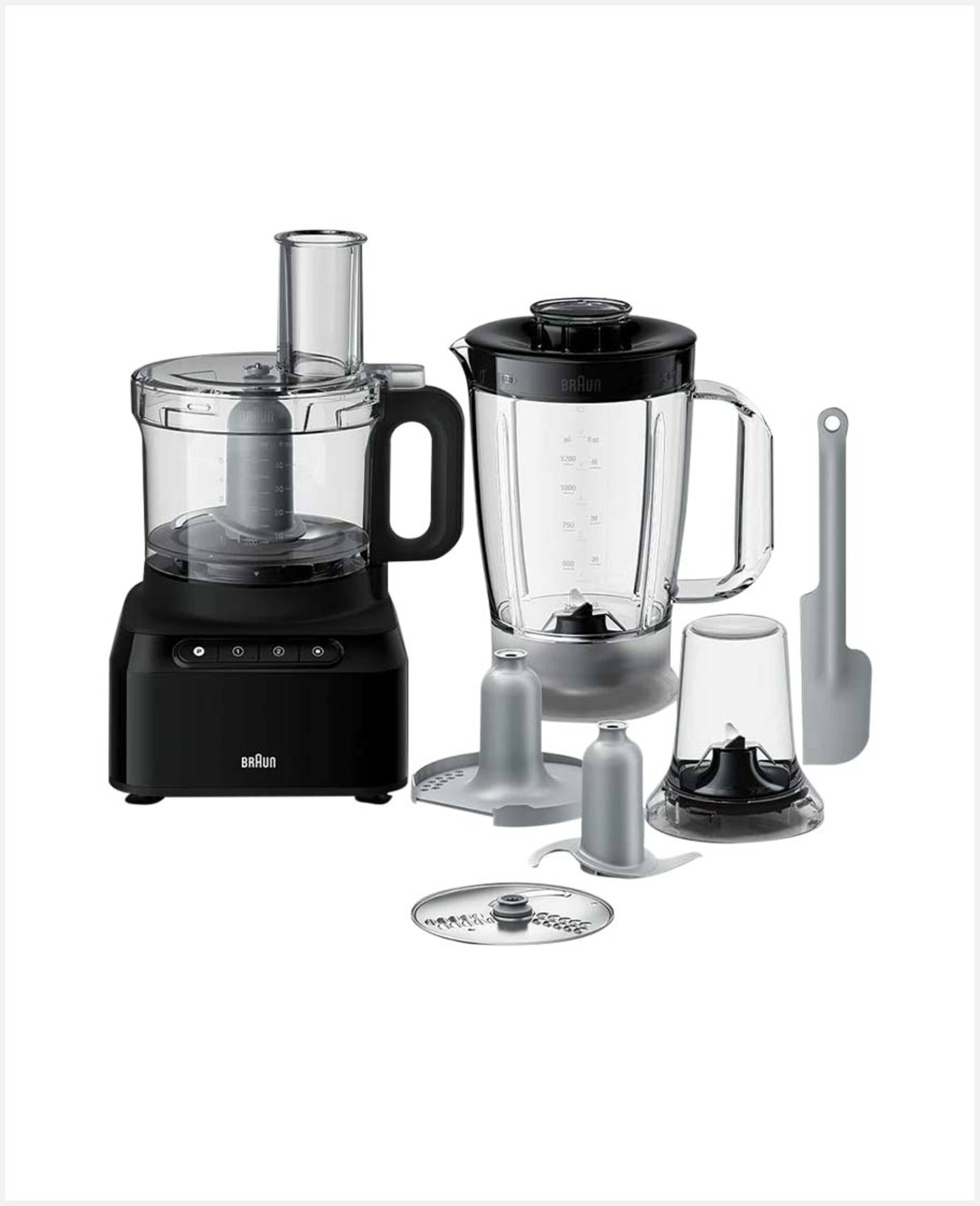 Braun Purease Food Processor Black Fp-3132