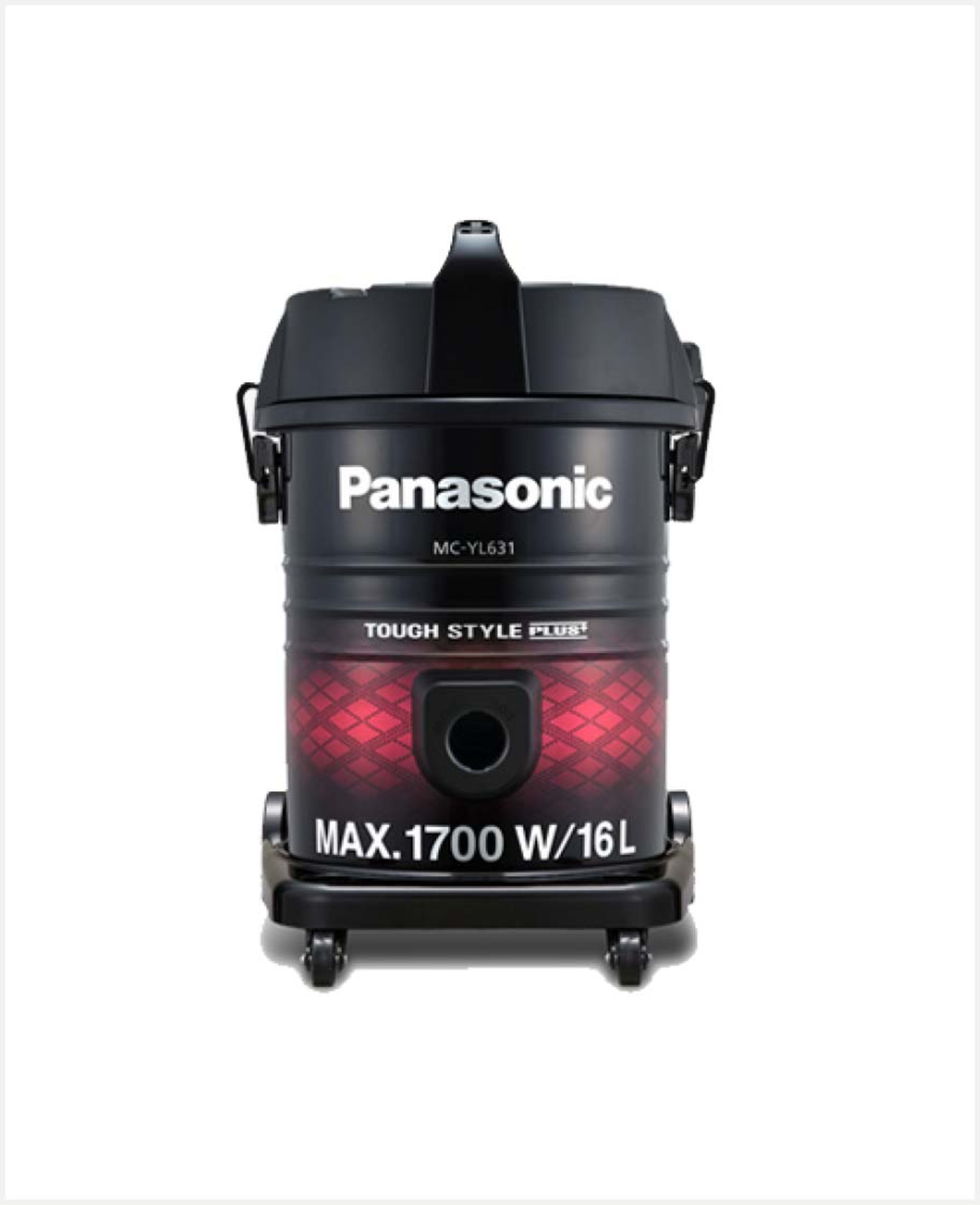 Panasonic Drum Vacuum Cleaner Black 16l 1700w Mc-yl631