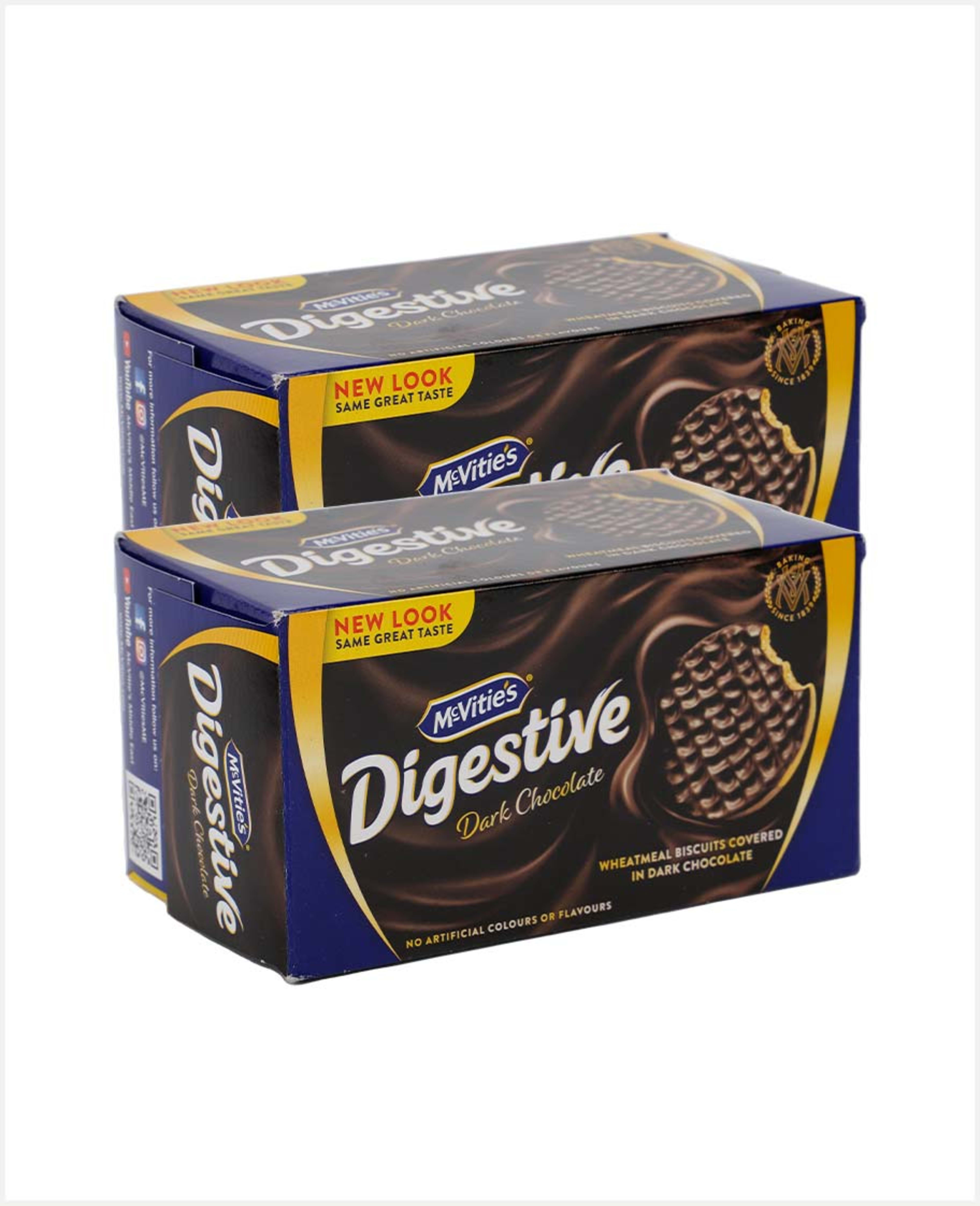 Mcvities Digestive Chocolate Dark 2sx200gm Sp.offer