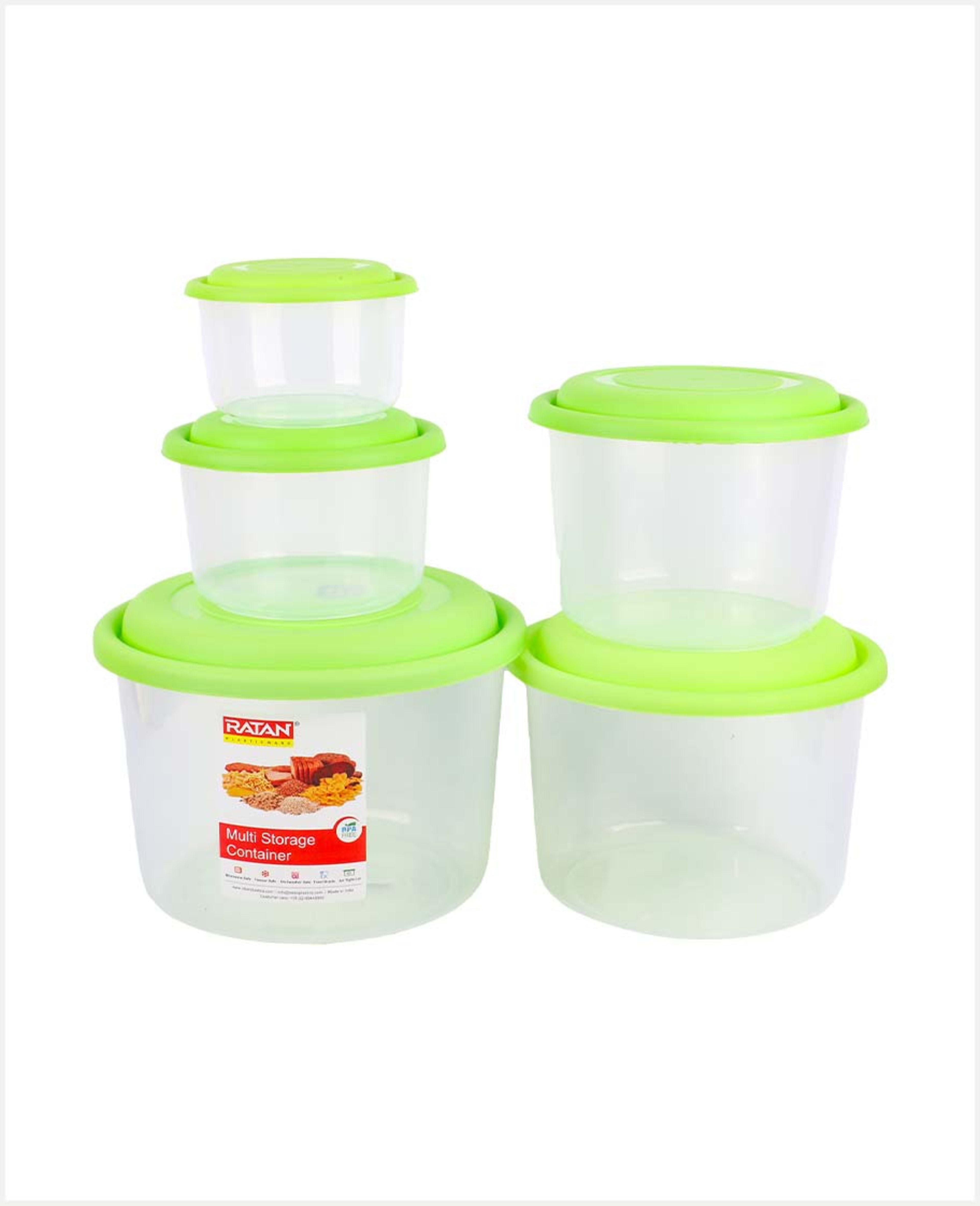 Ratan New Container Set 5pcs 13355