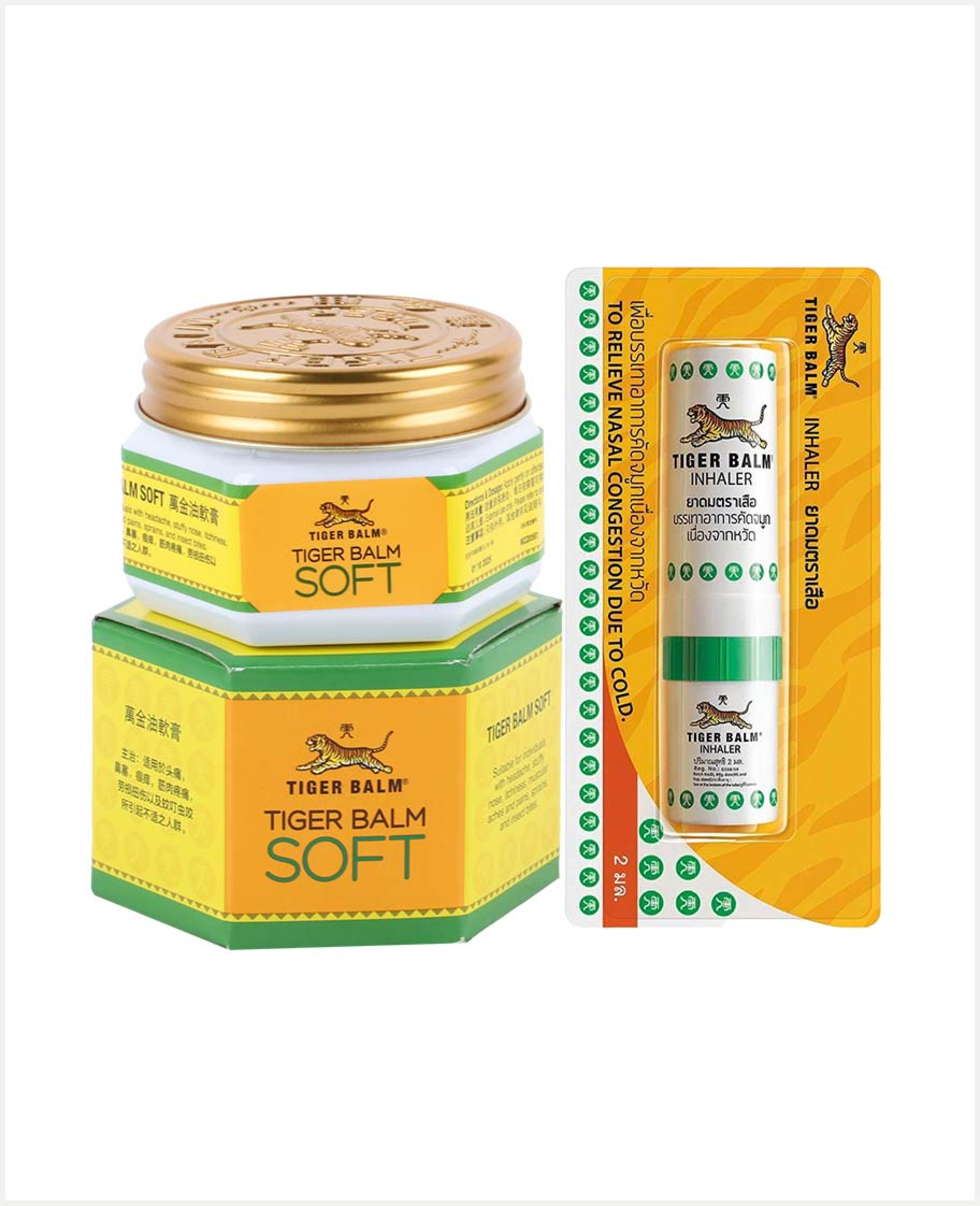 Tiger Balm Soft 2x50gm + Tiger Balm Inhaler - image 2
