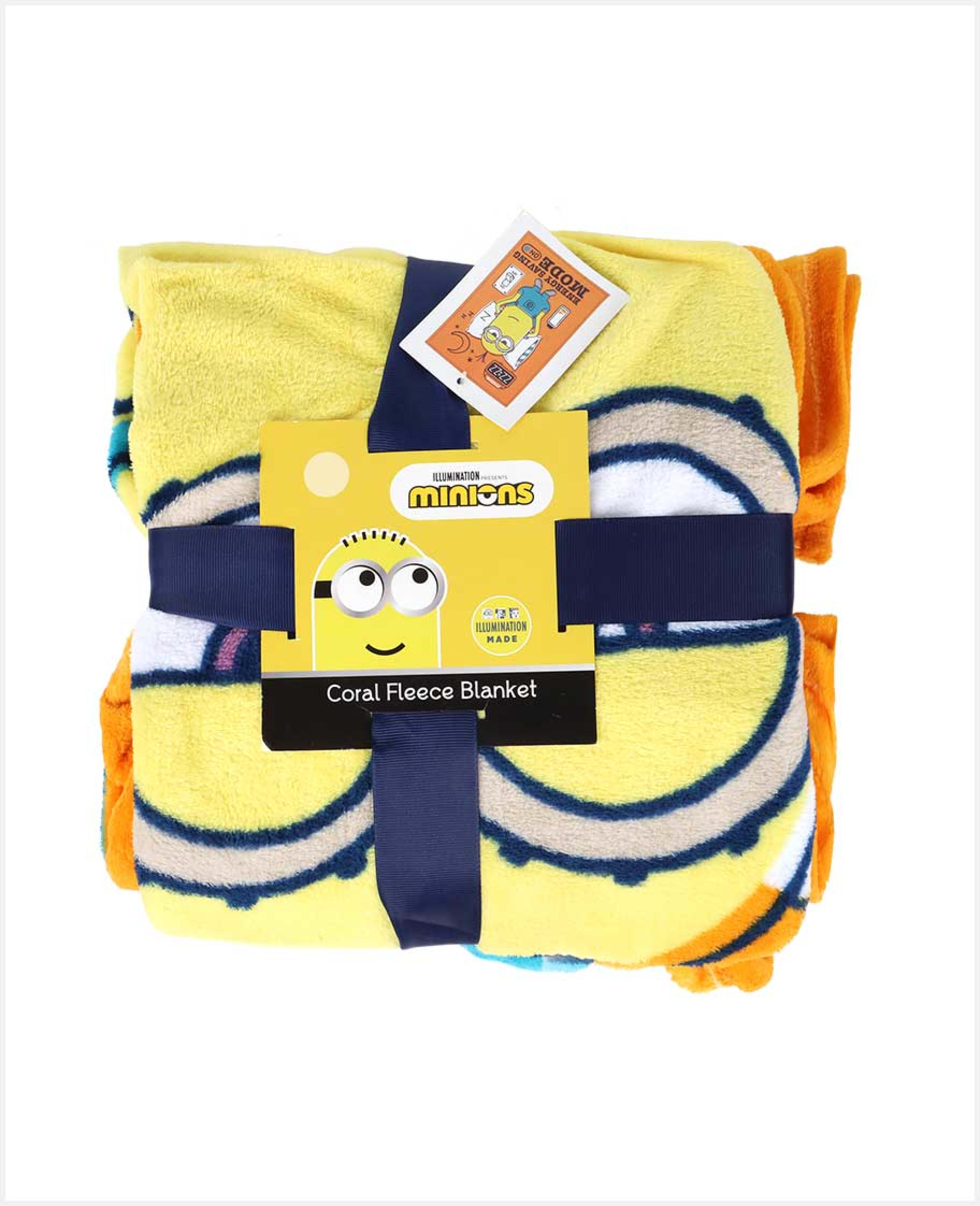Yft W2h1 Blanket Minions Coral Fleece 100x150cm Nht-bbl009 - image 2