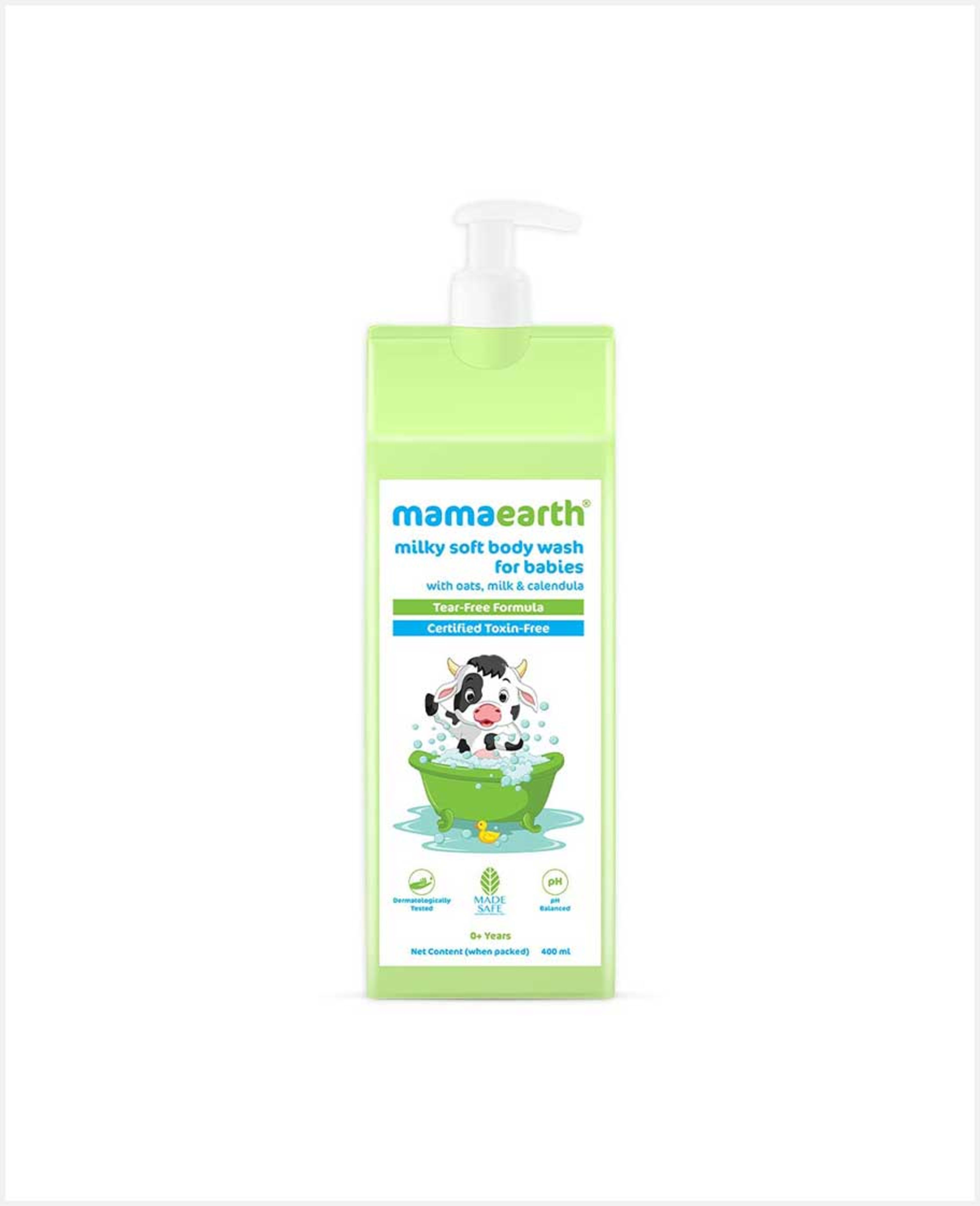 Mamaearth Milky Soft Body Wash for Babies 400ml