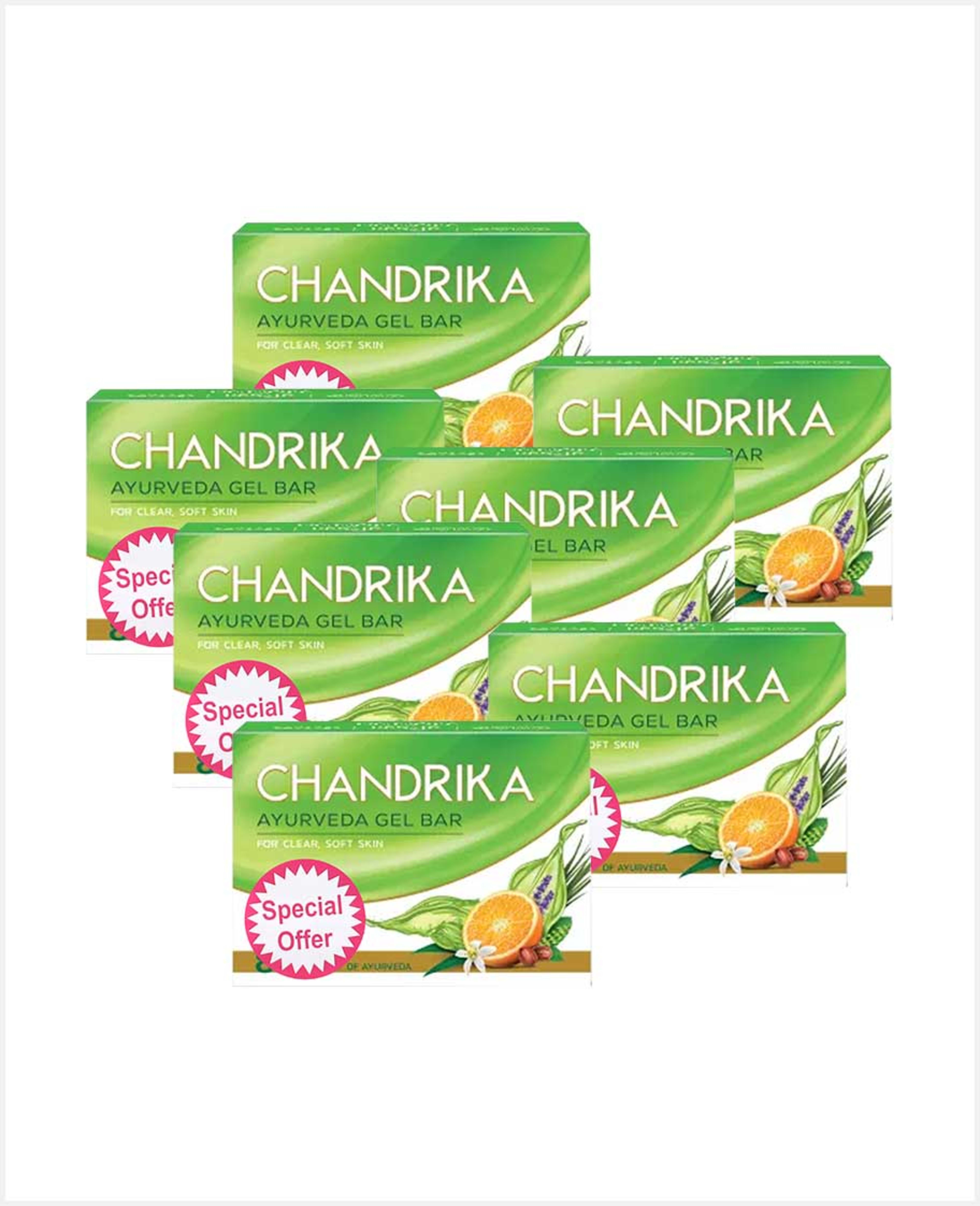 Chandrika Glycerine Soap 7sx75gm