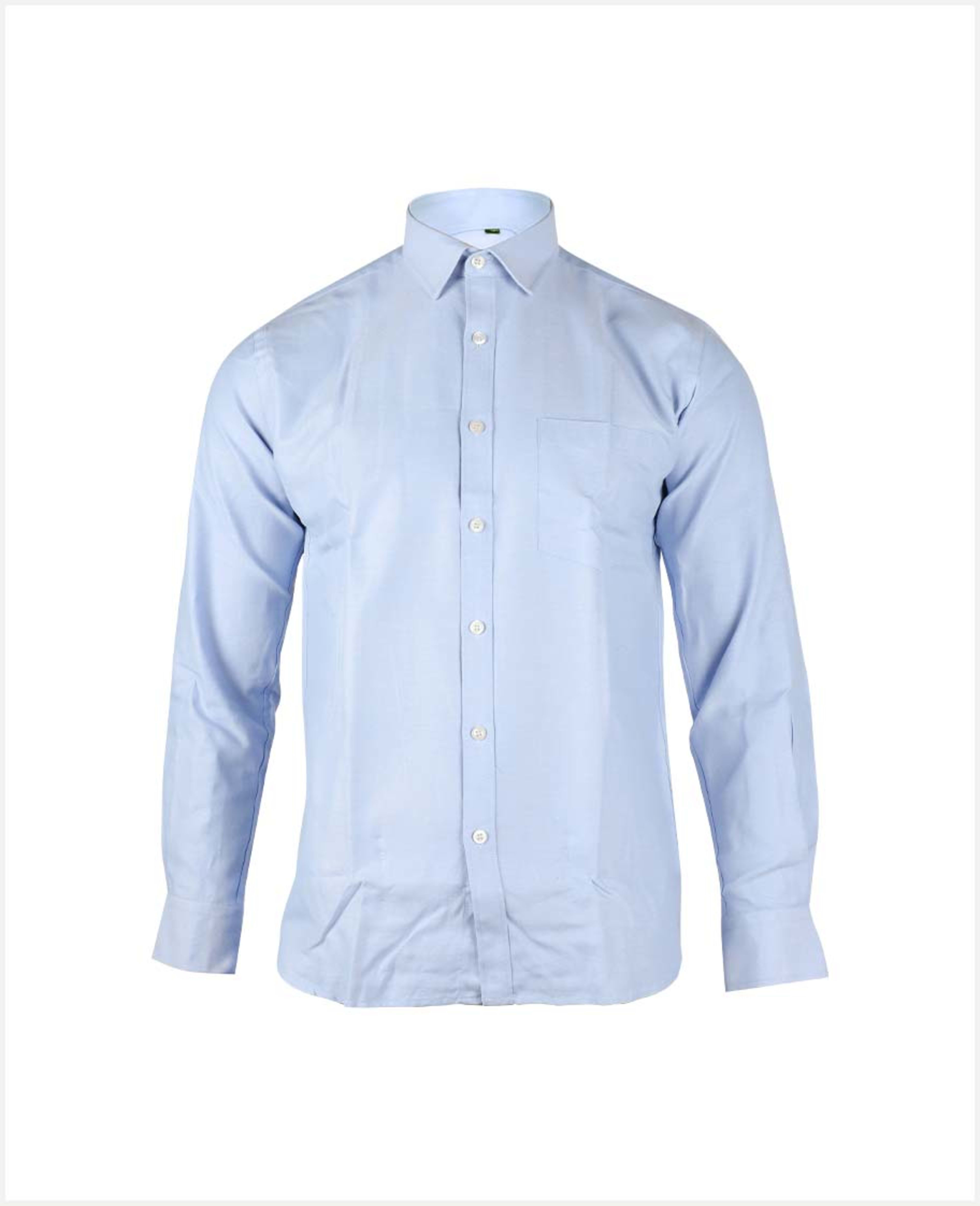 Oxford Mens Shirt Regular Fit Ls Blu M-xxl Hm-oxf04r-blu