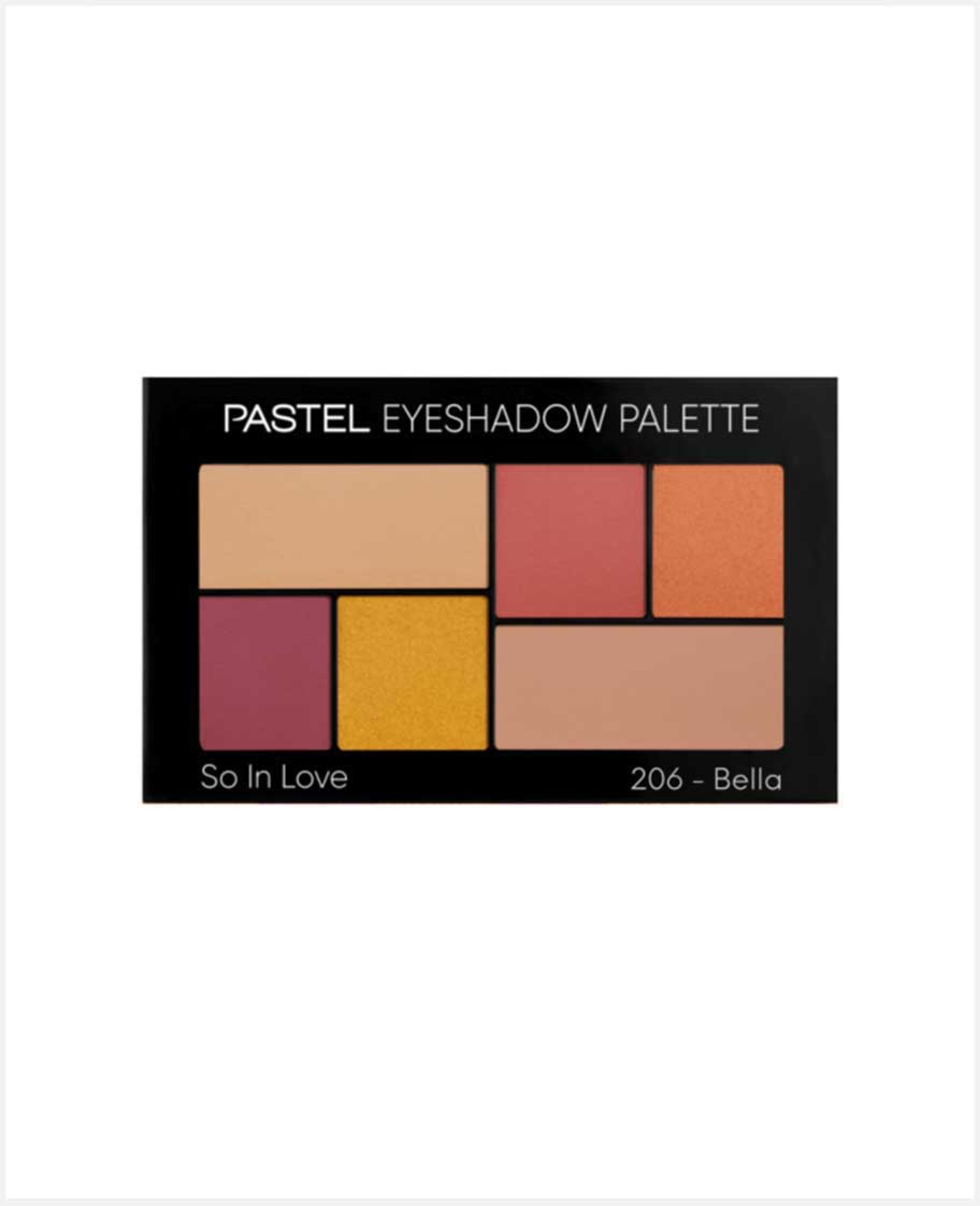 Pastel Profashion Eyeshadow Palette so in Love 206 6.6gm - image 2