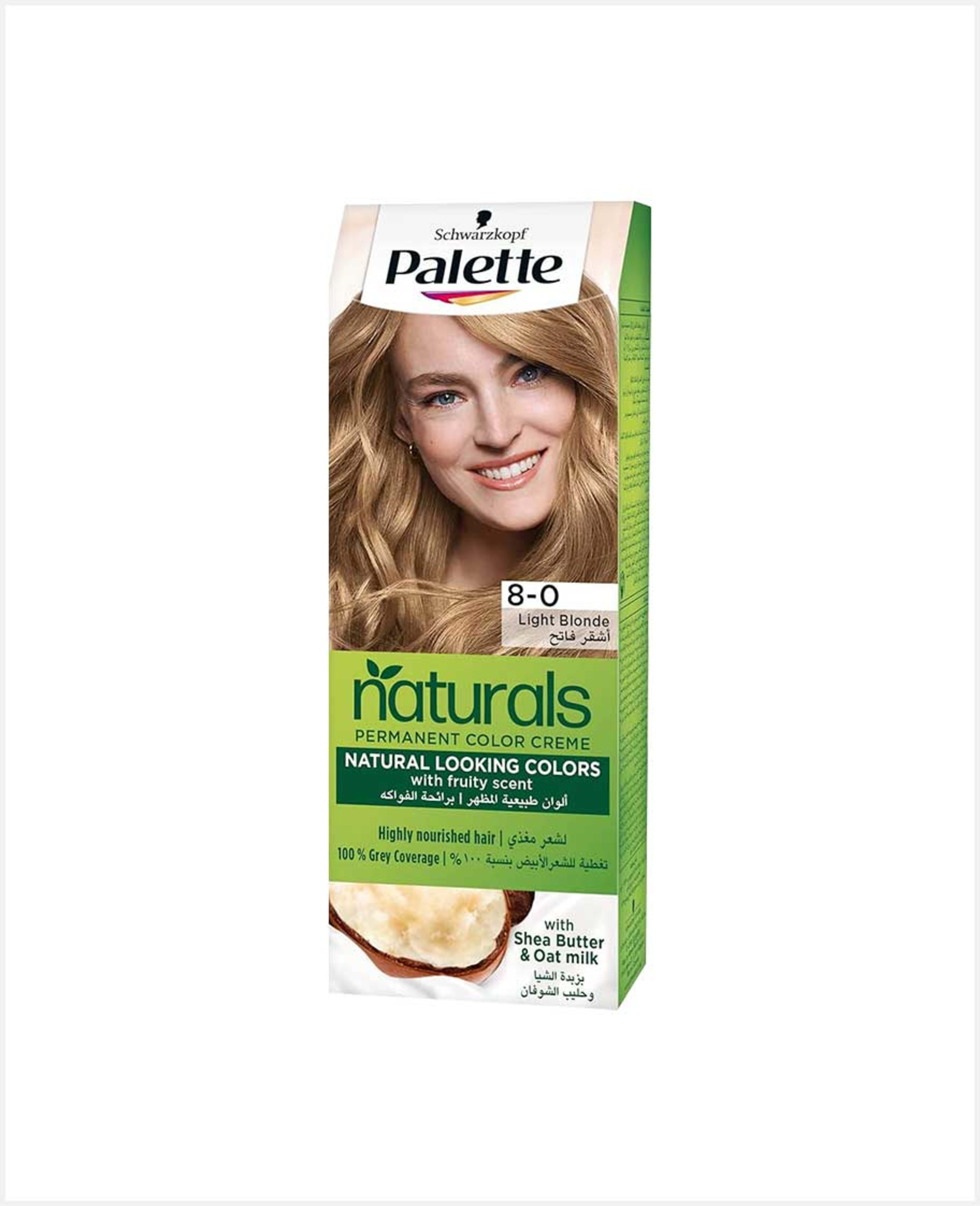 Schwarzkopf Palette Naturals Light Blonde 8-0 110ml