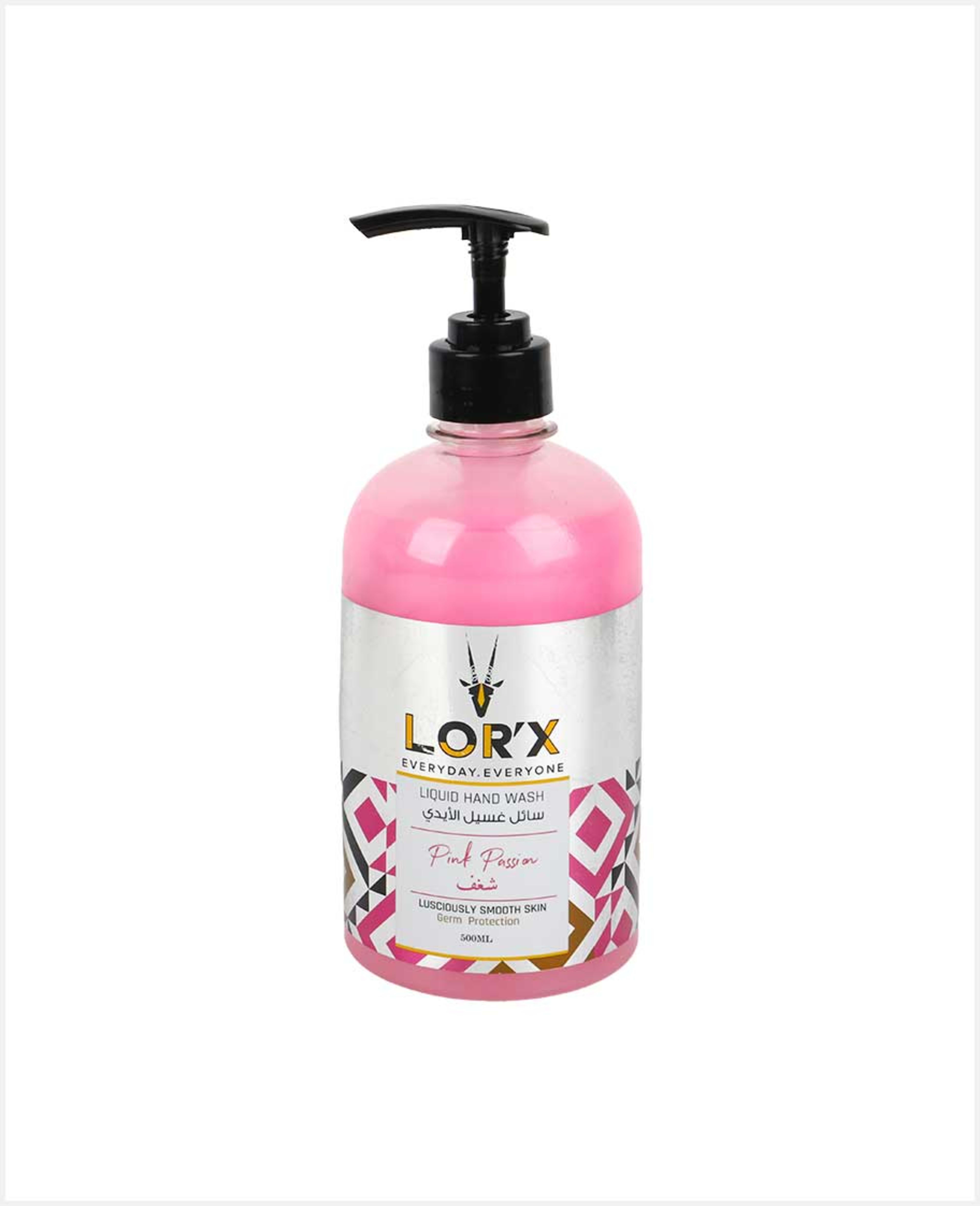Lor'x Liquid Hand Wash Pink Passion 500ml (500gm)