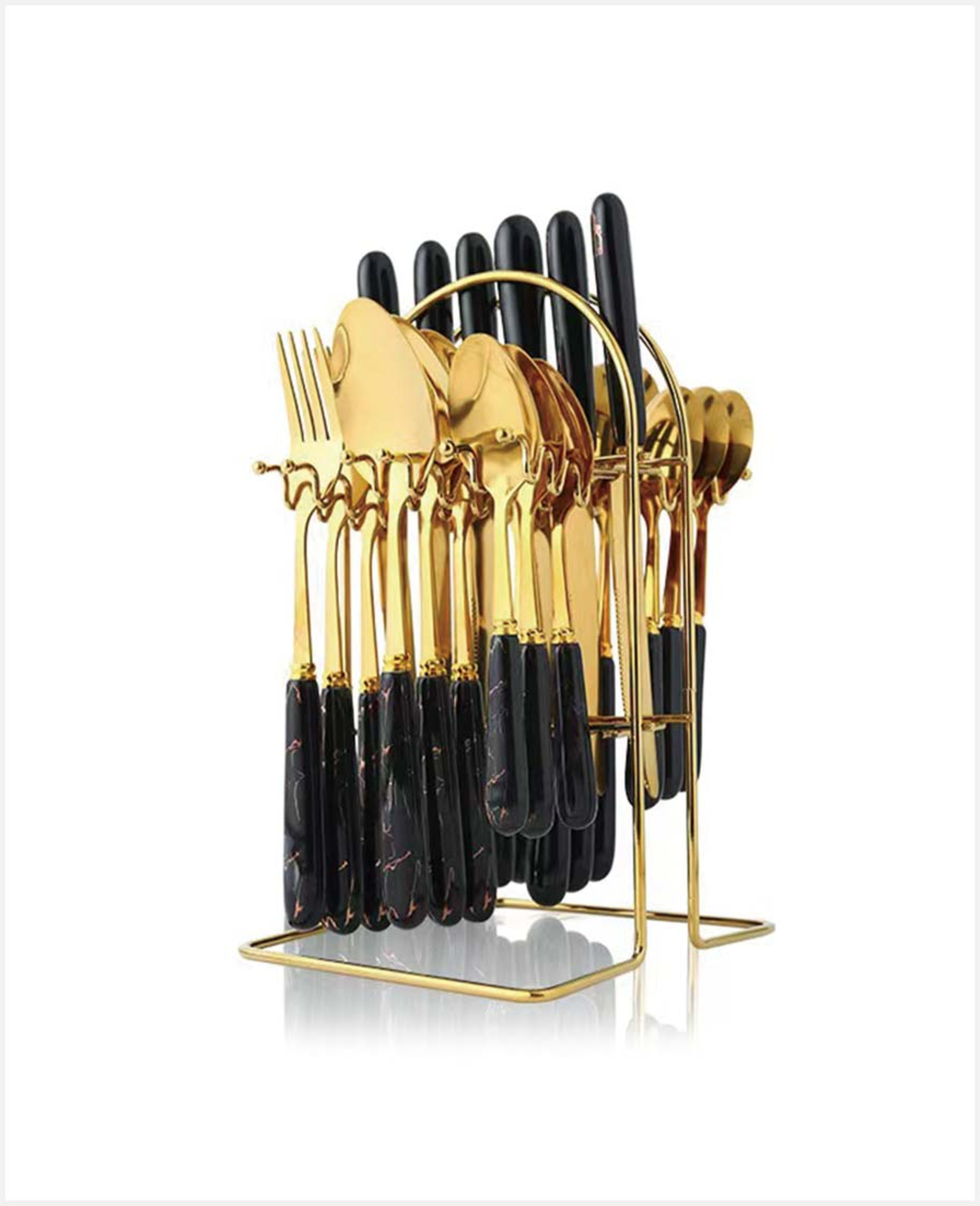 Royal Blue Stainless Steel Cutlery Set 25pcs C08 G25hl - image 2