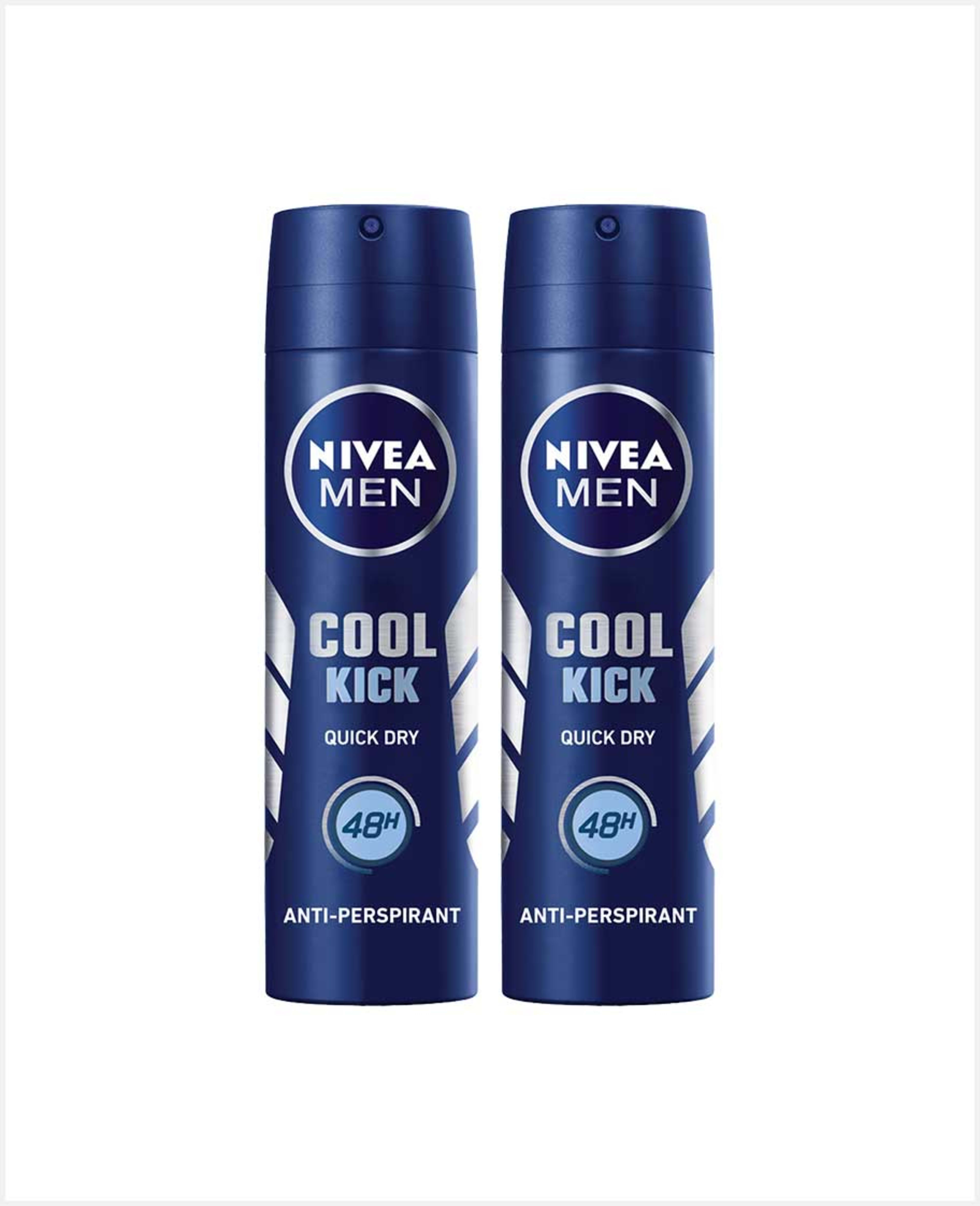 Nivea Men Deodorant Aqua Cool 2x150ml @13%off