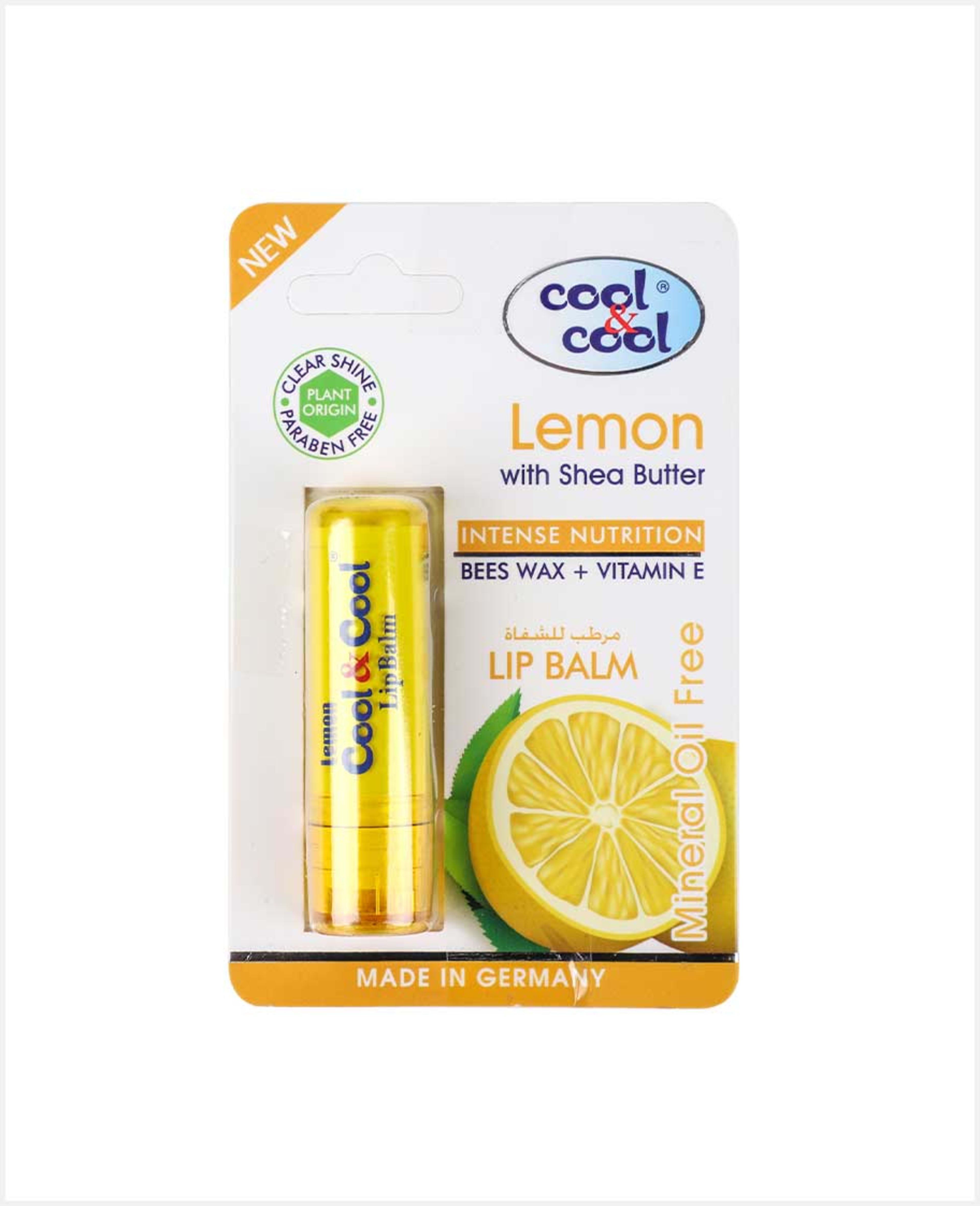 Cool & Cool Lemon with Shea Butter Lip Balm 4.6gm - image 2