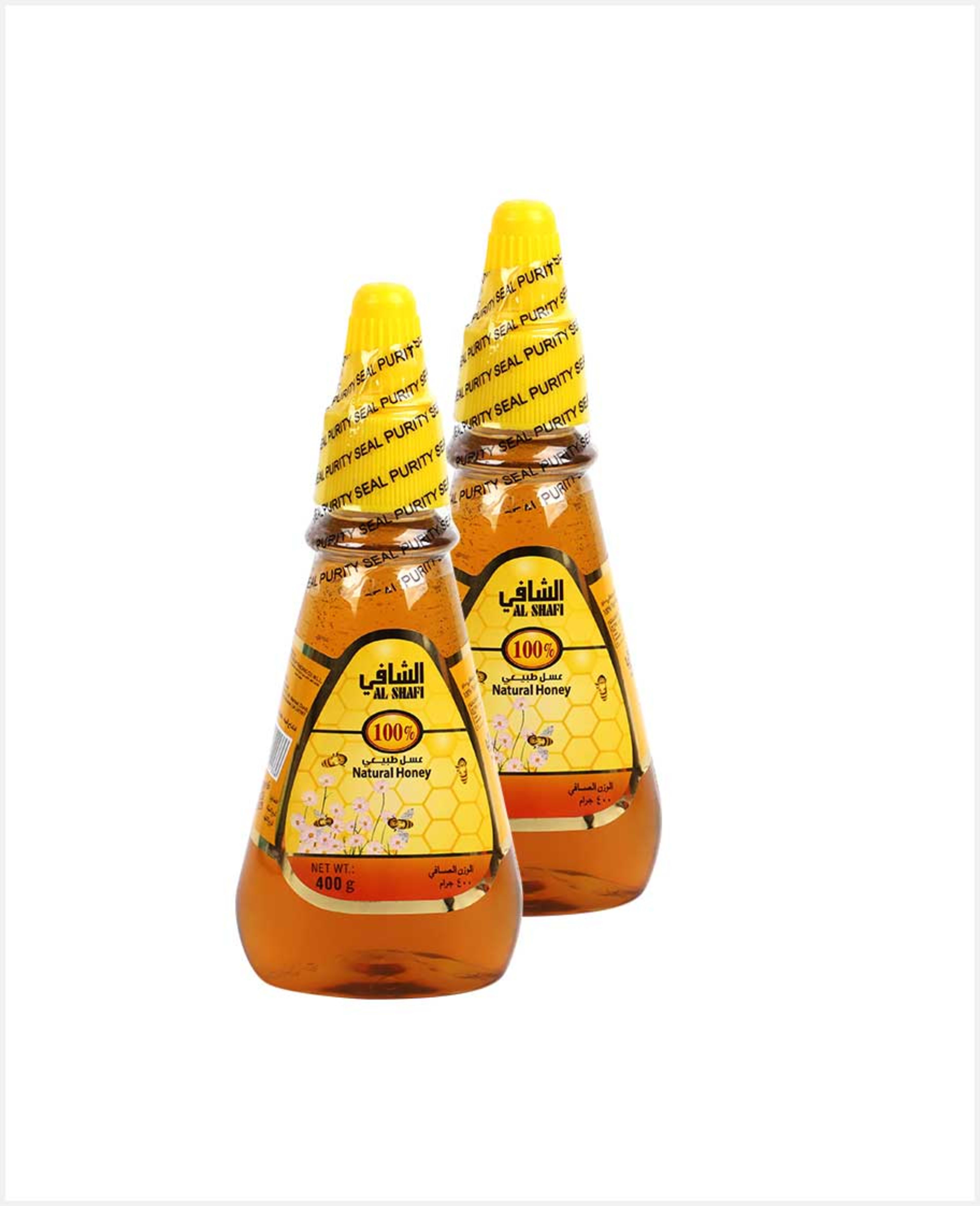 Al Shafi Pure Honey 2'sx400gm Squeeze
