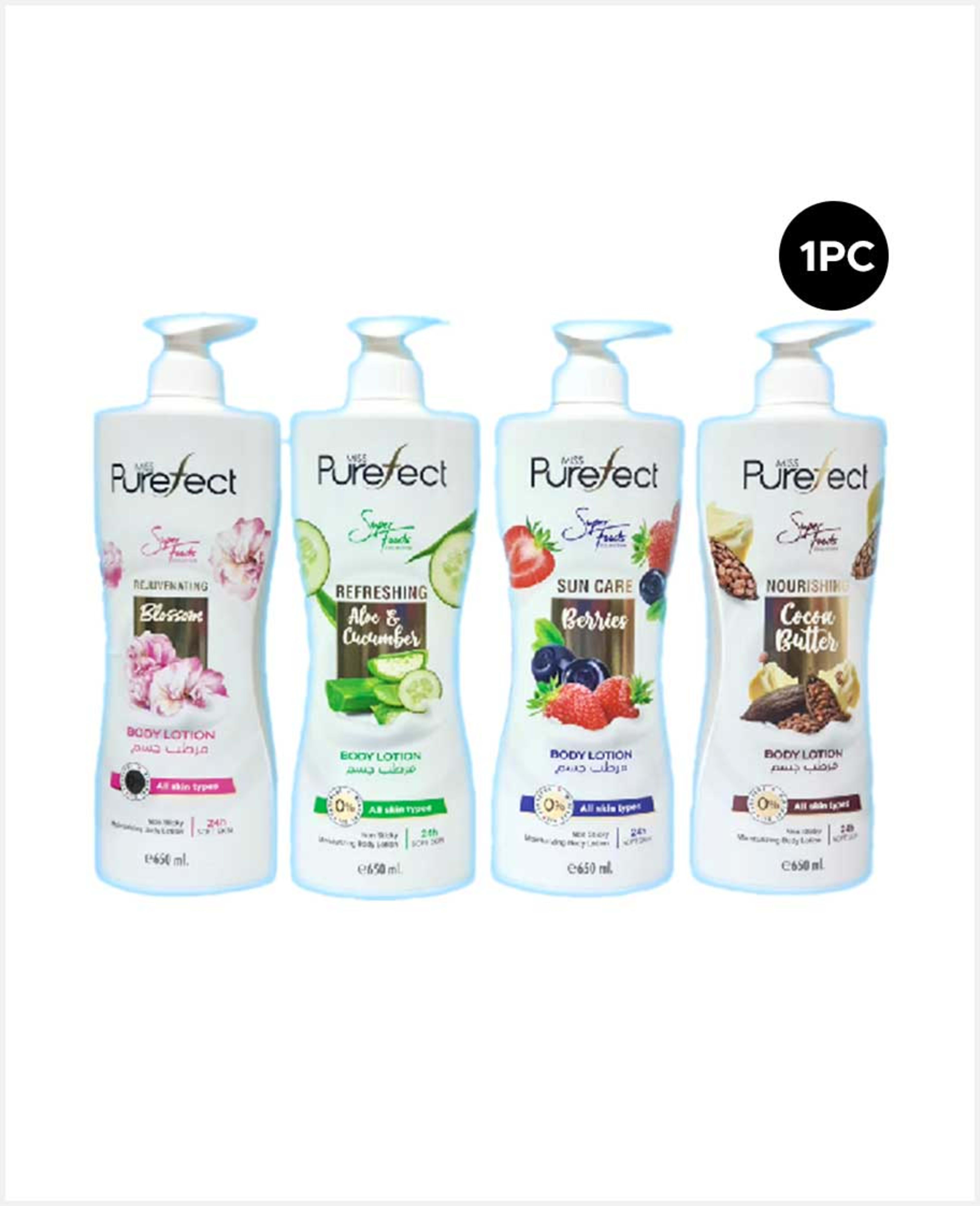 Miss Purefect Body Lotion Assorted 650ml Promo