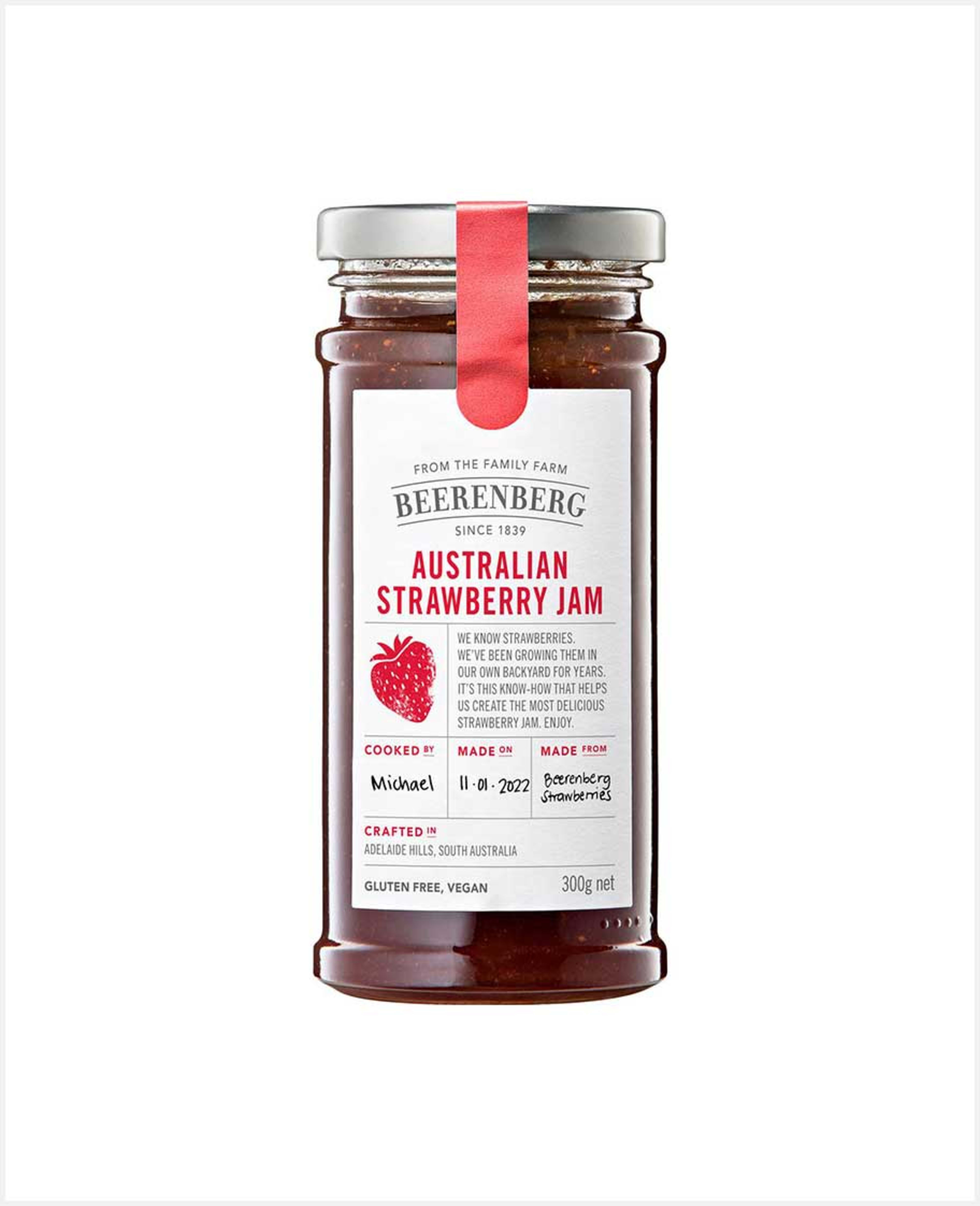 Beerenberg Australian Strawberry Jam 300gm - image 2