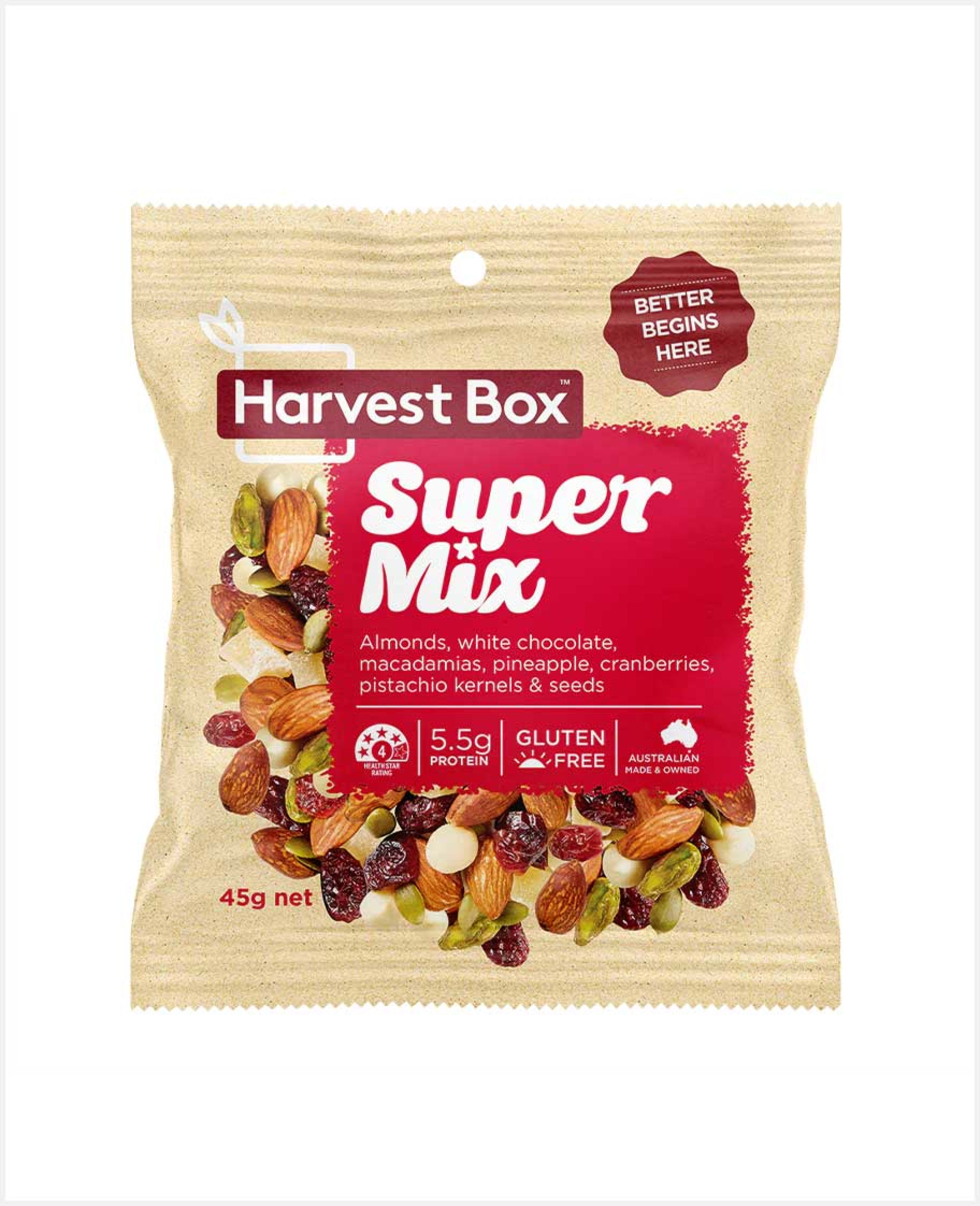 Harvest Box Super Mix Snack 45gm - image 2