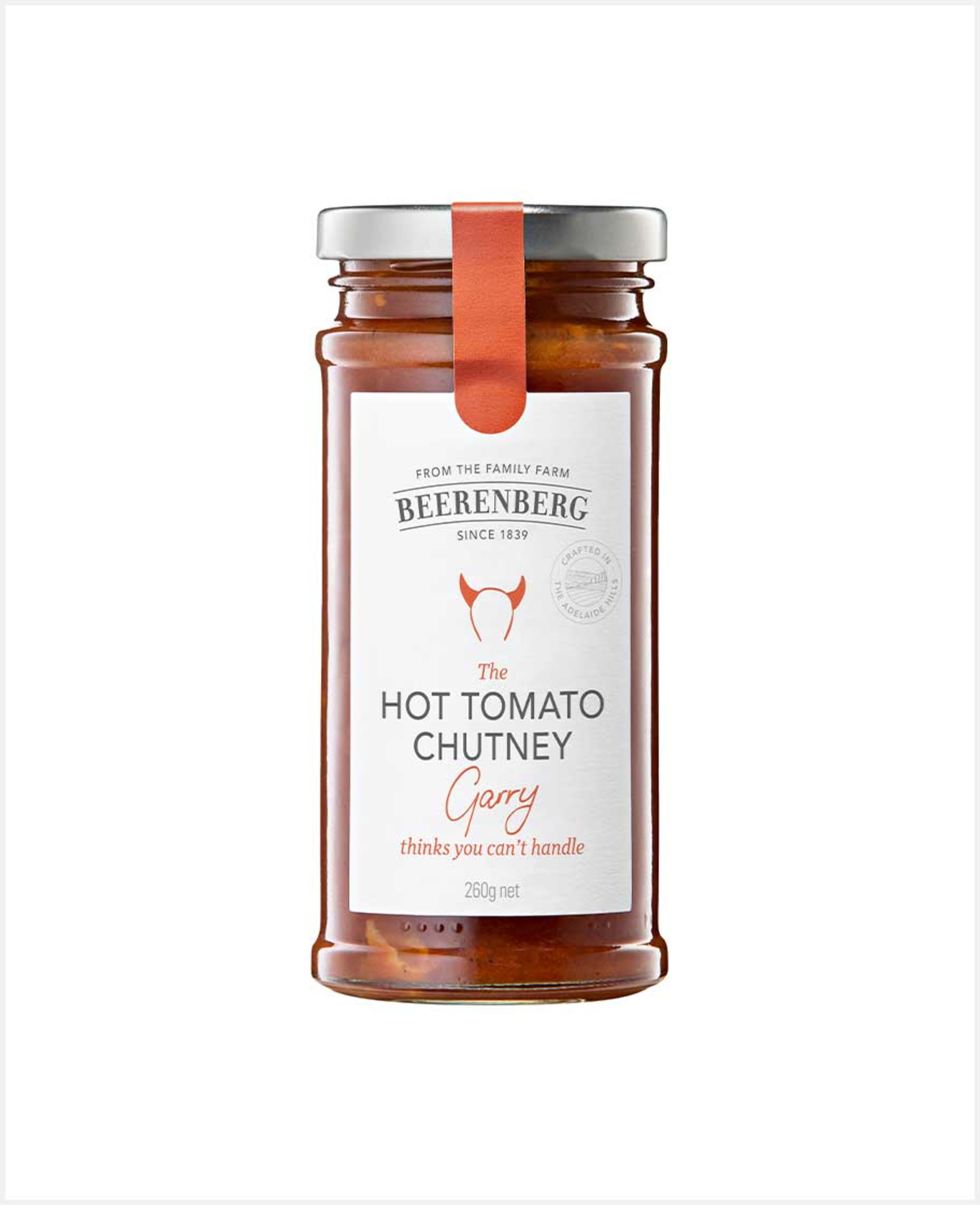 Beerenberg Hot Tomato Chutney 260gm - image 2