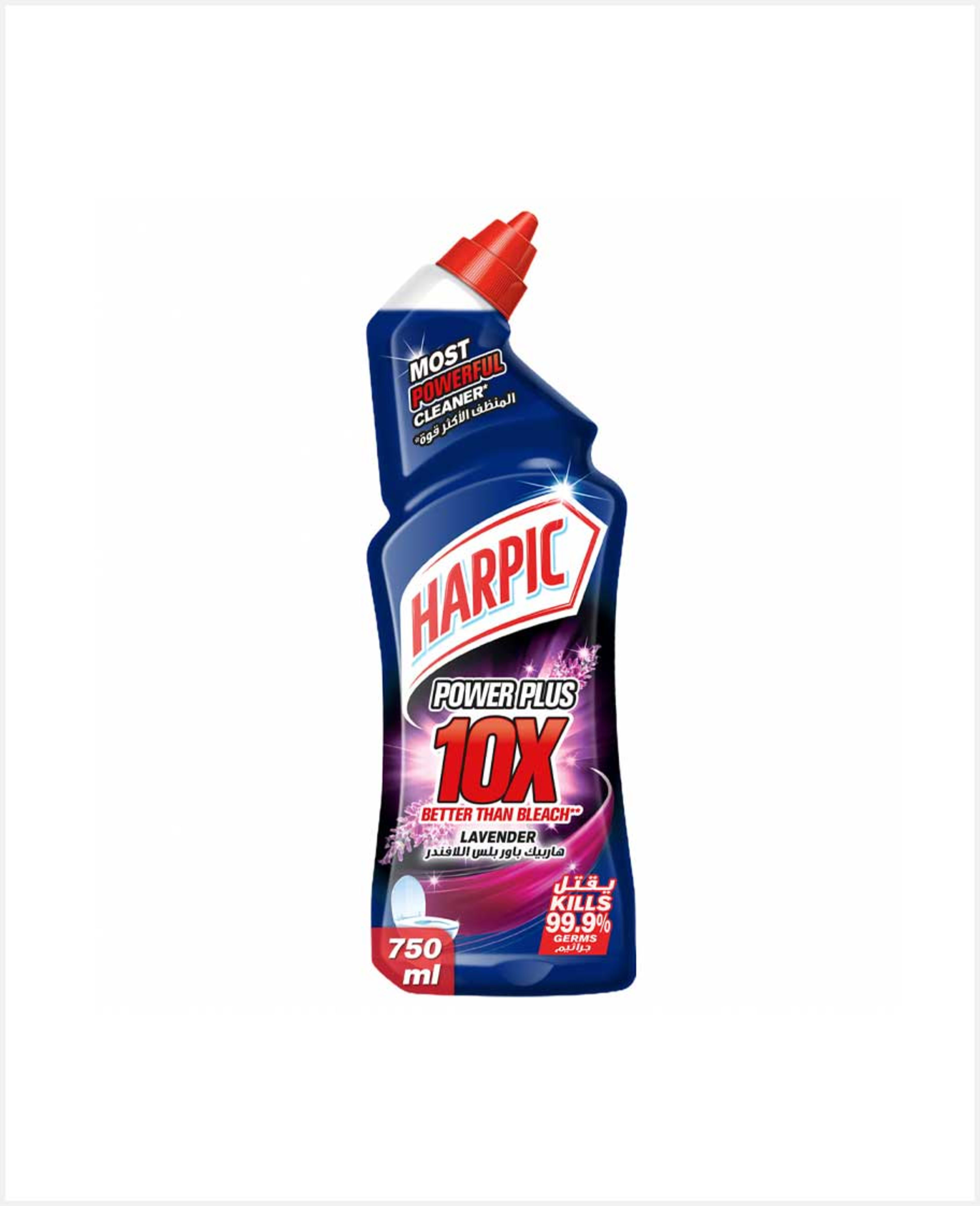 Harpic 10x Power Plus Lavender 750ml
