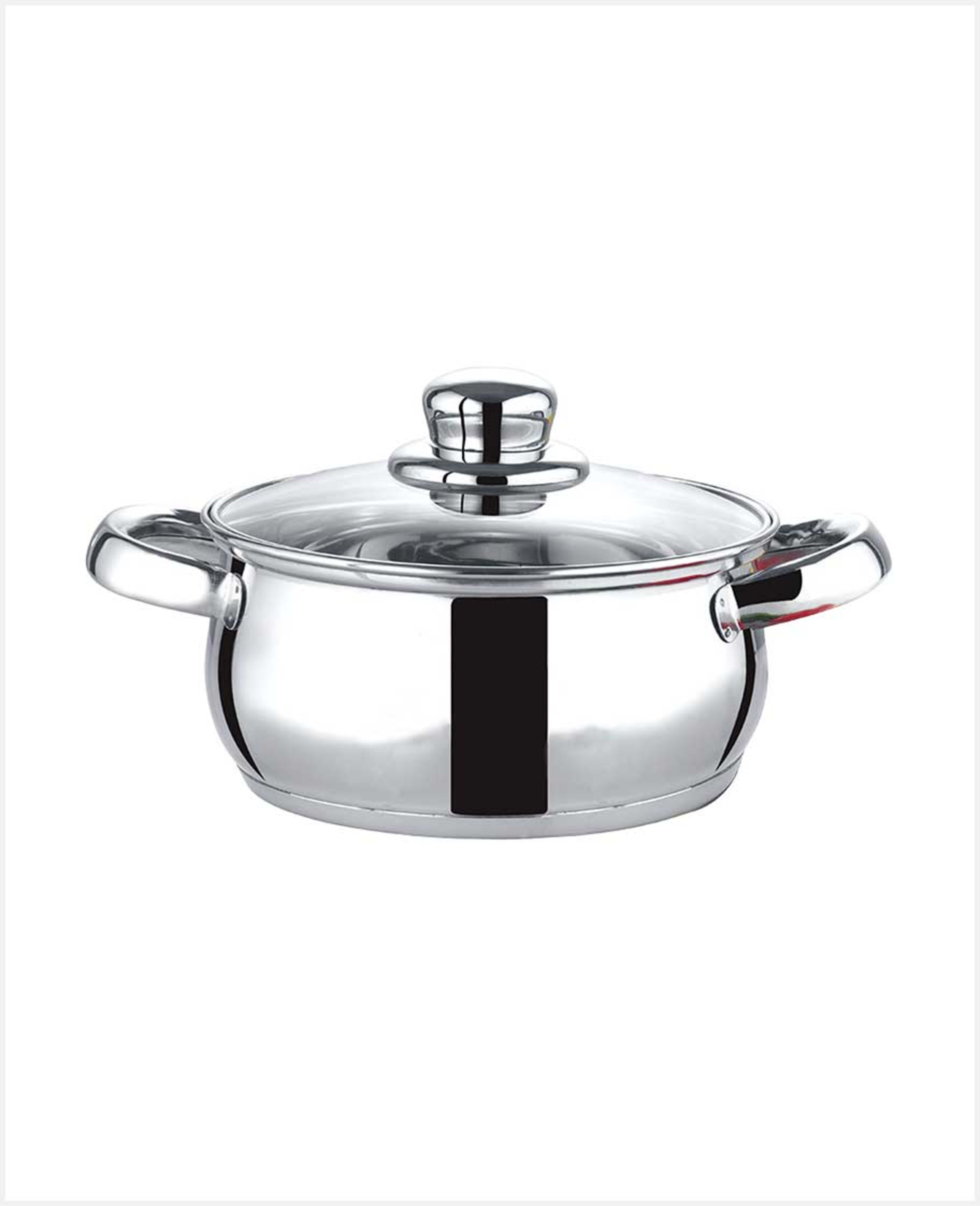 Premier S.s Sandwhich Bottom Cook & Look with Glass Lid 18cm 2815 - image 2