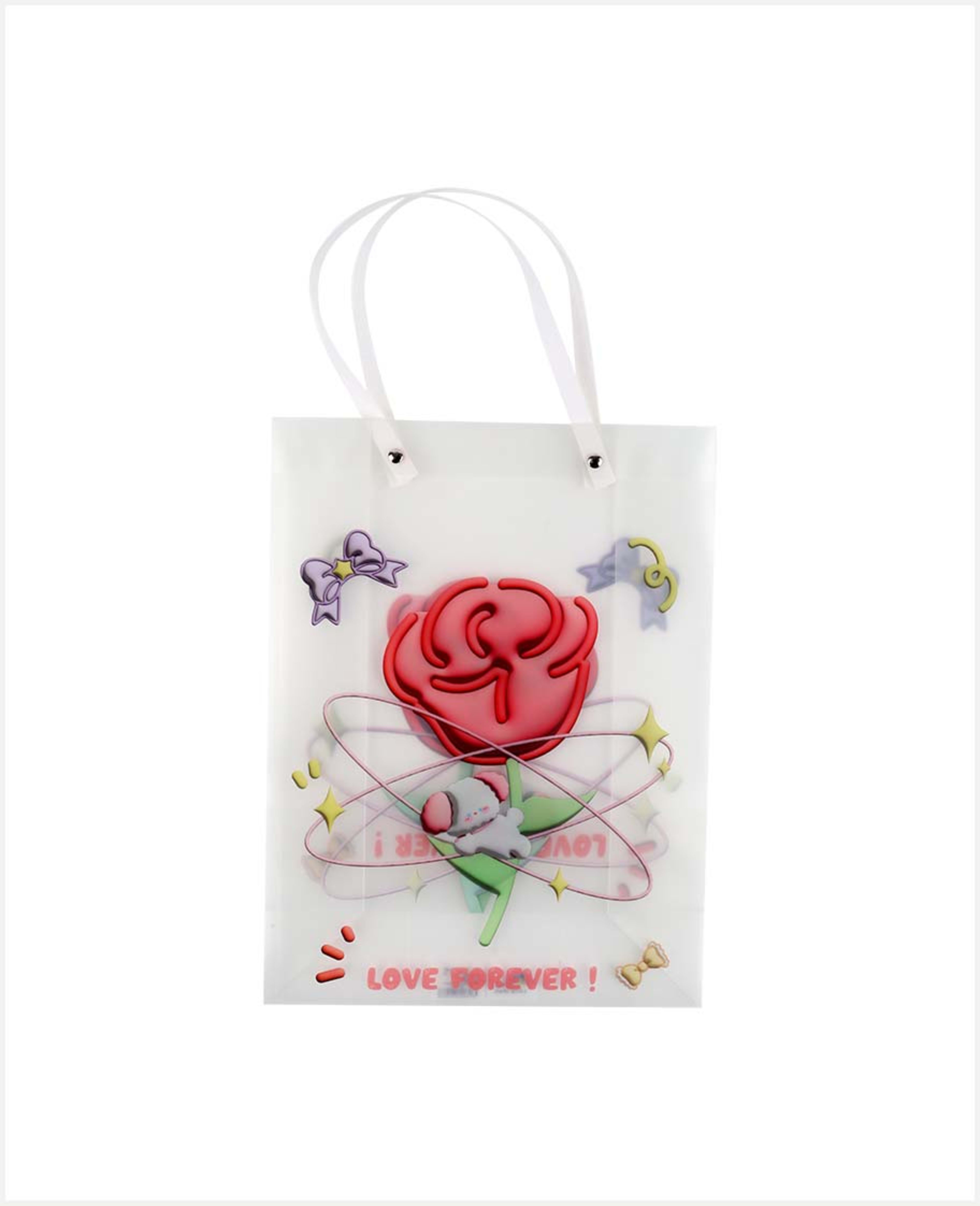 Little Shell Plastic Gift Bag 24x19.5x9.5cm 6609/6611 - image 2