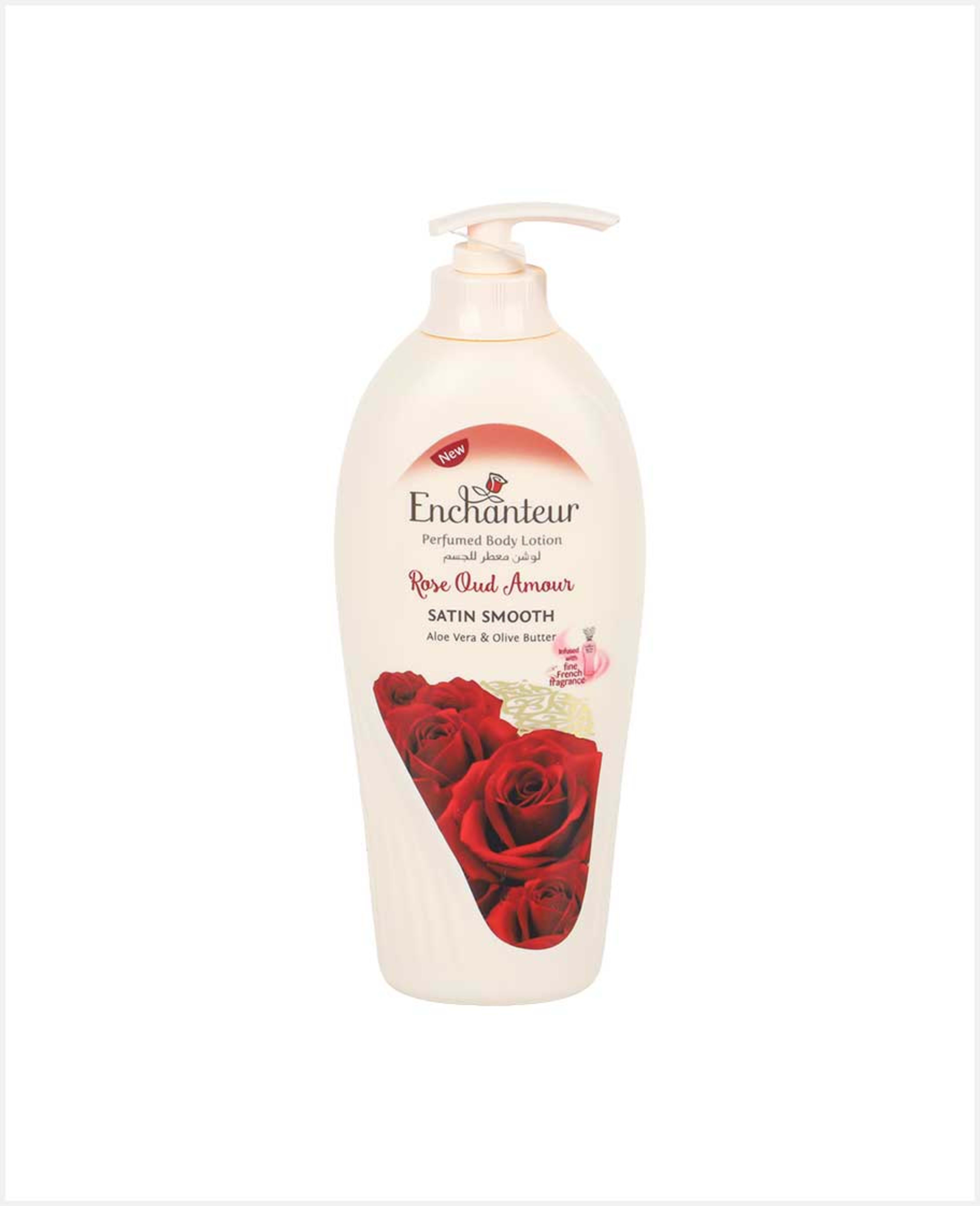 Enchanteur Rose Oud Amour Satin Smooth Perfumed Body Lotion 400ml