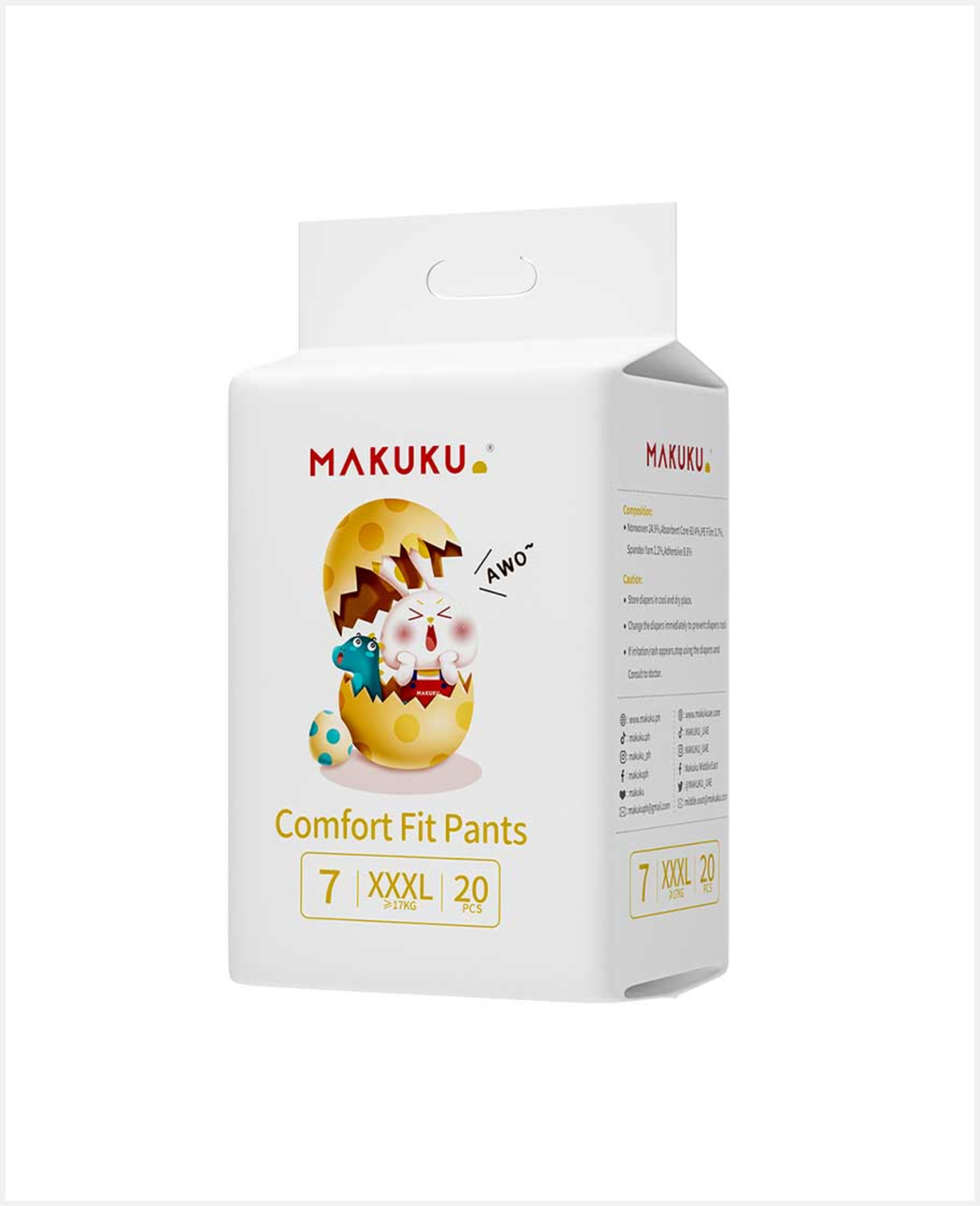 Makuku Comfort Fit Pants 7-xxxl 17kg 20pcs Promo