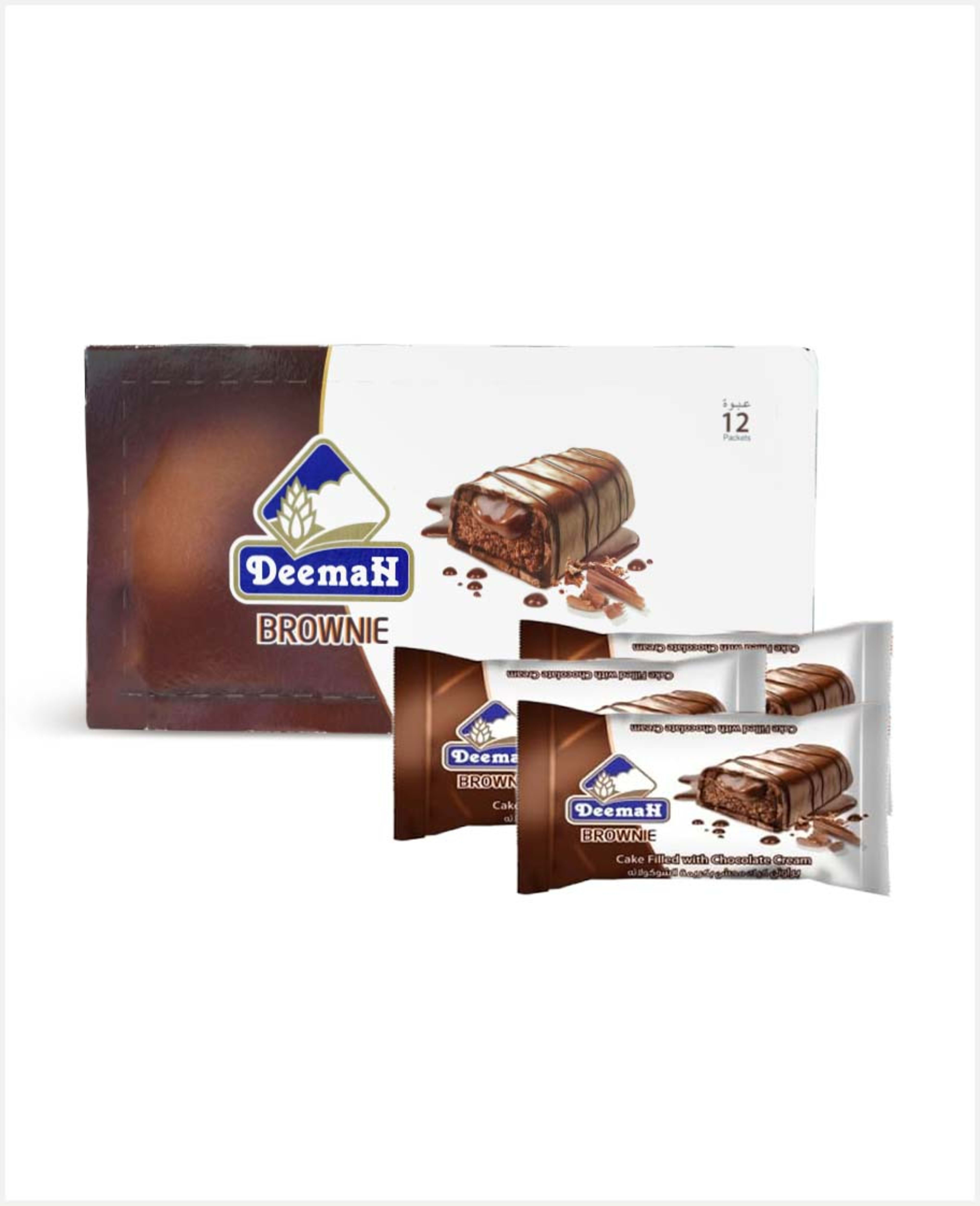 Deemah Brownie Cake with Chocolate 12x37gm Sp.offer - image 2