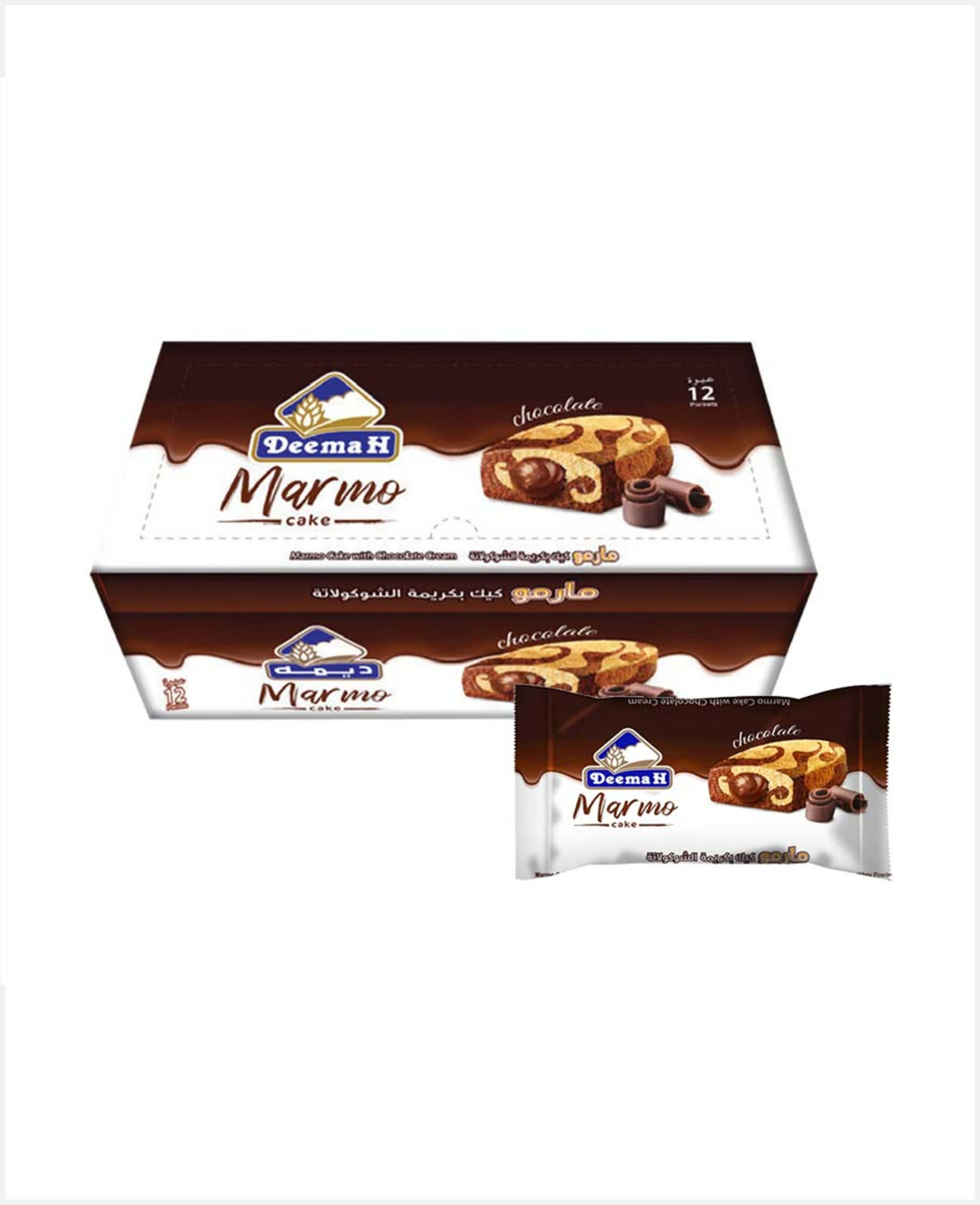 Deemah Marmo Cake with Chocolate 12x40gm Sp.offer - image 2