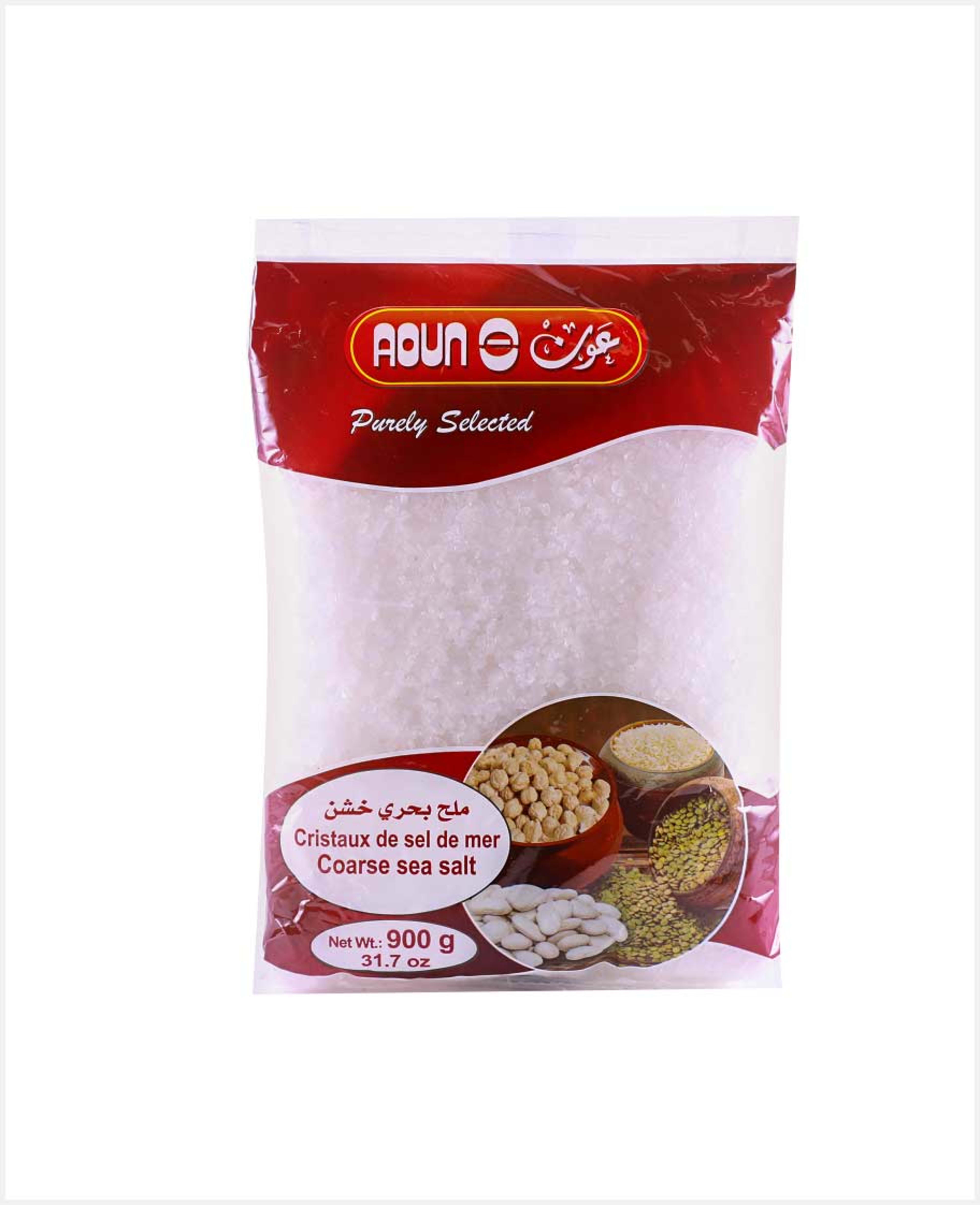 Aoun Coarse Sea Salt 900gm