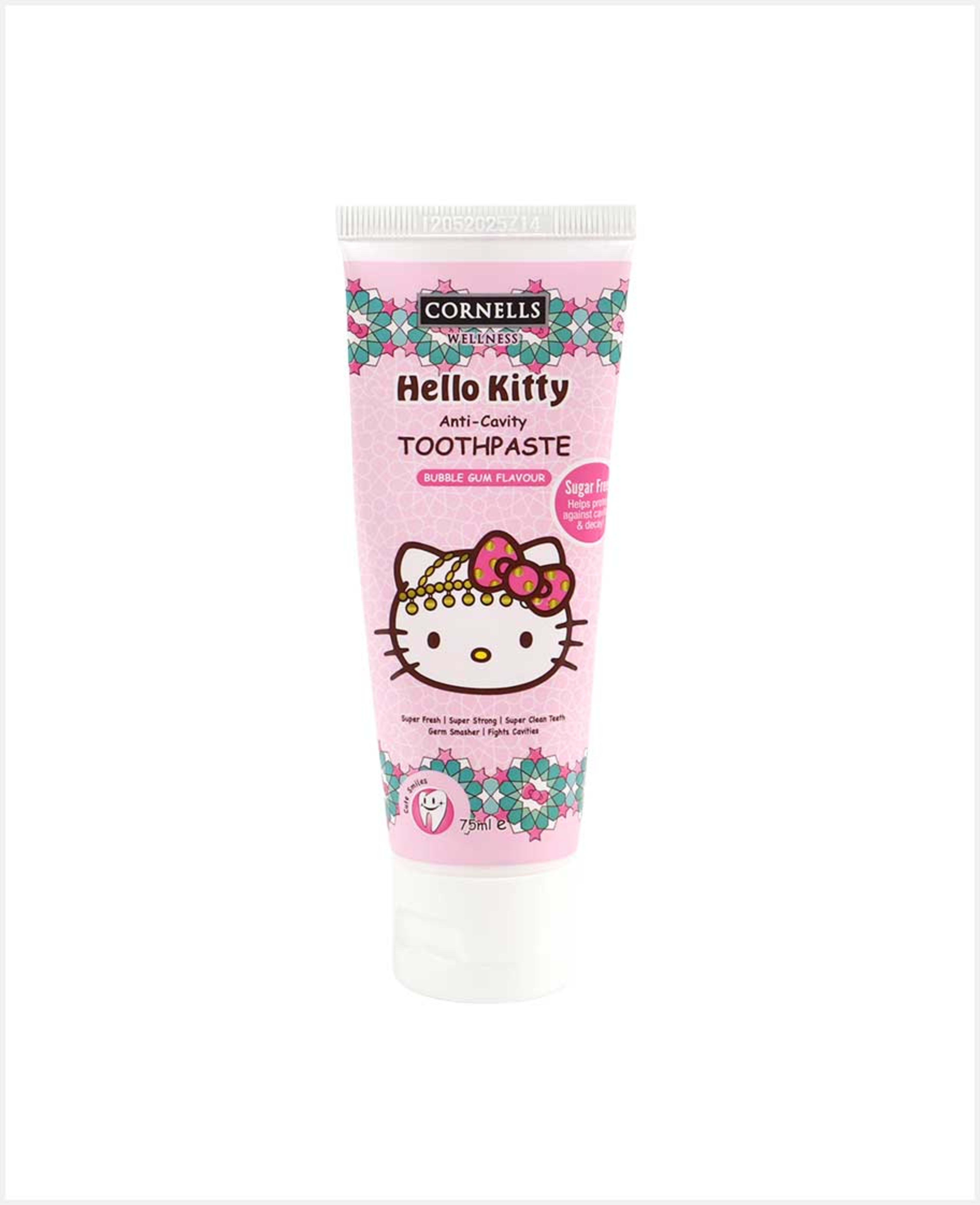 Cornells Hello Kitty Toothpaste Bubble Gum Flavor 75ml - image 2