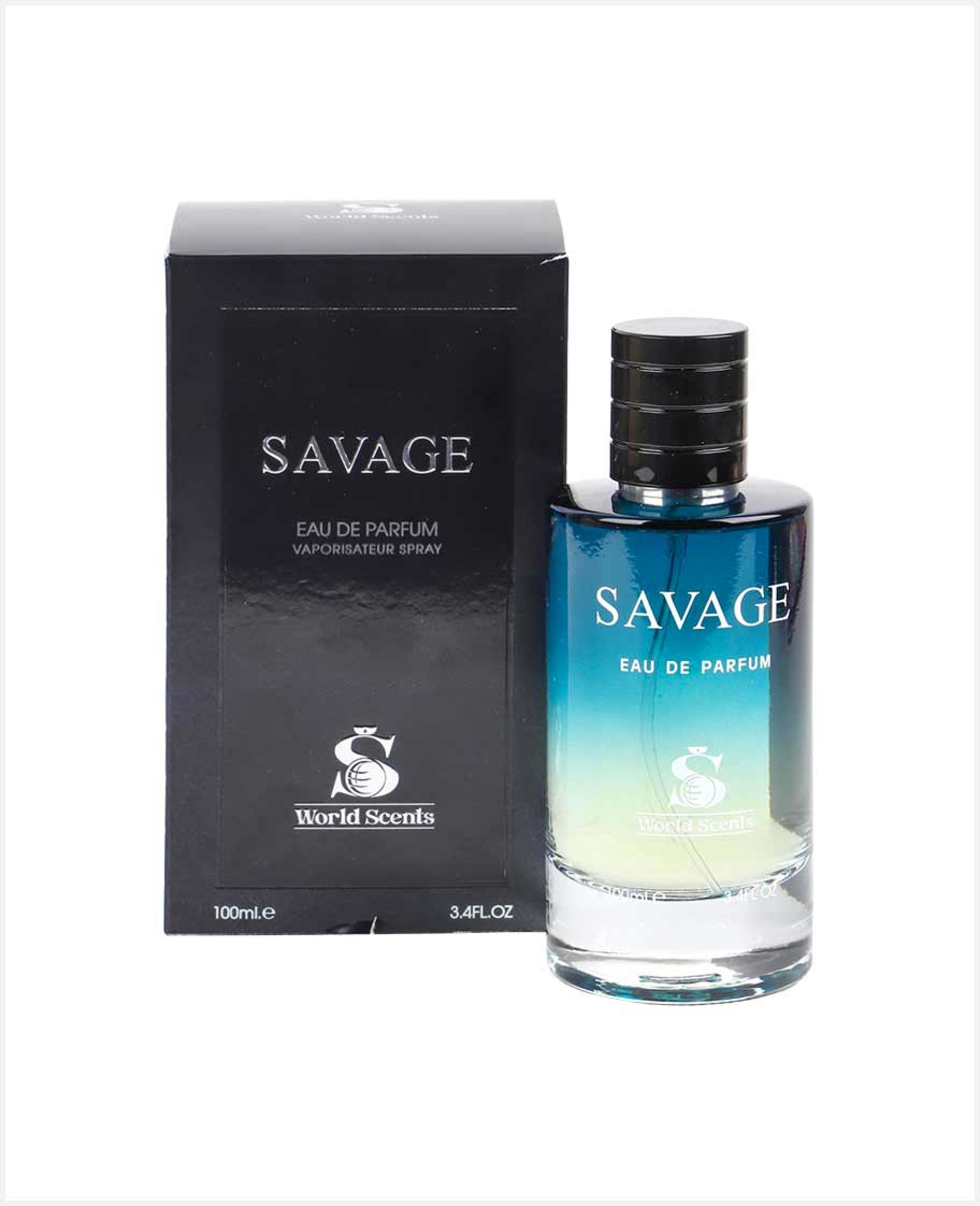 World Scents Savage Eau De Parfum Spray 100ml