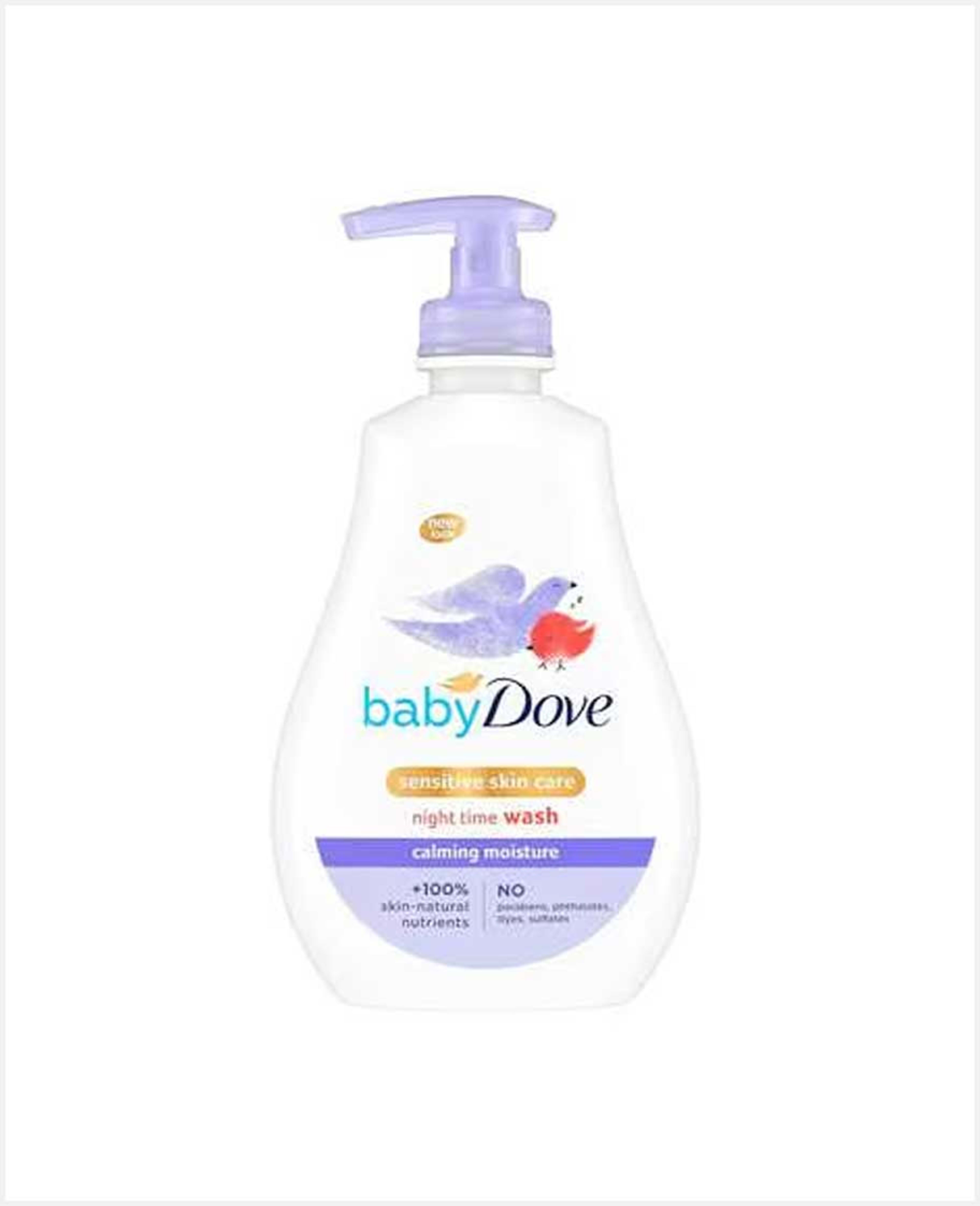 Baby Dove Calming Moisture Night Time Wash 400ml