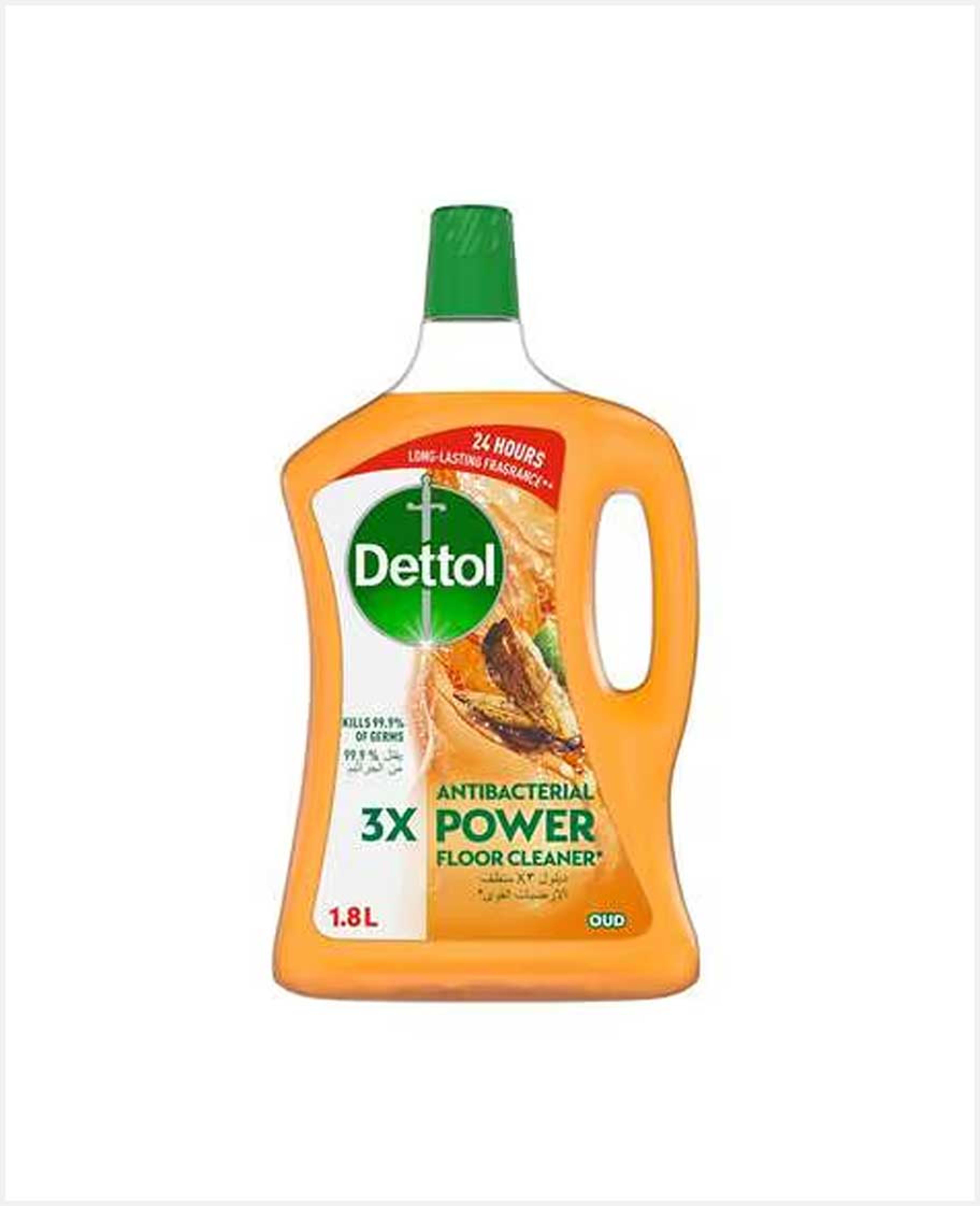 Dettol Antibacterial 3x Power Floor Cleaner Oud 1.8ltr
