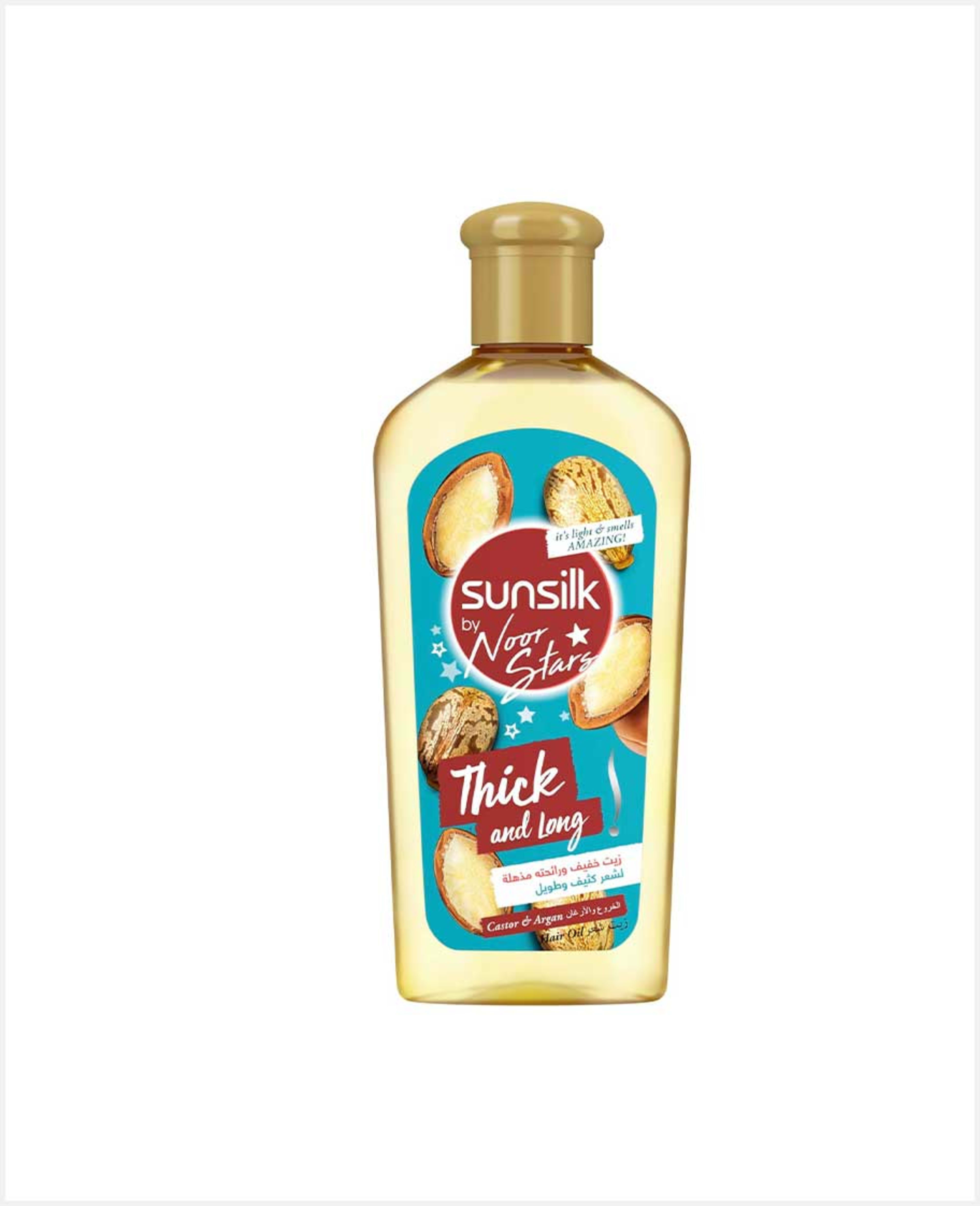 Sunsilk Thick and Long Castor & Argan Hair Oil 250ml