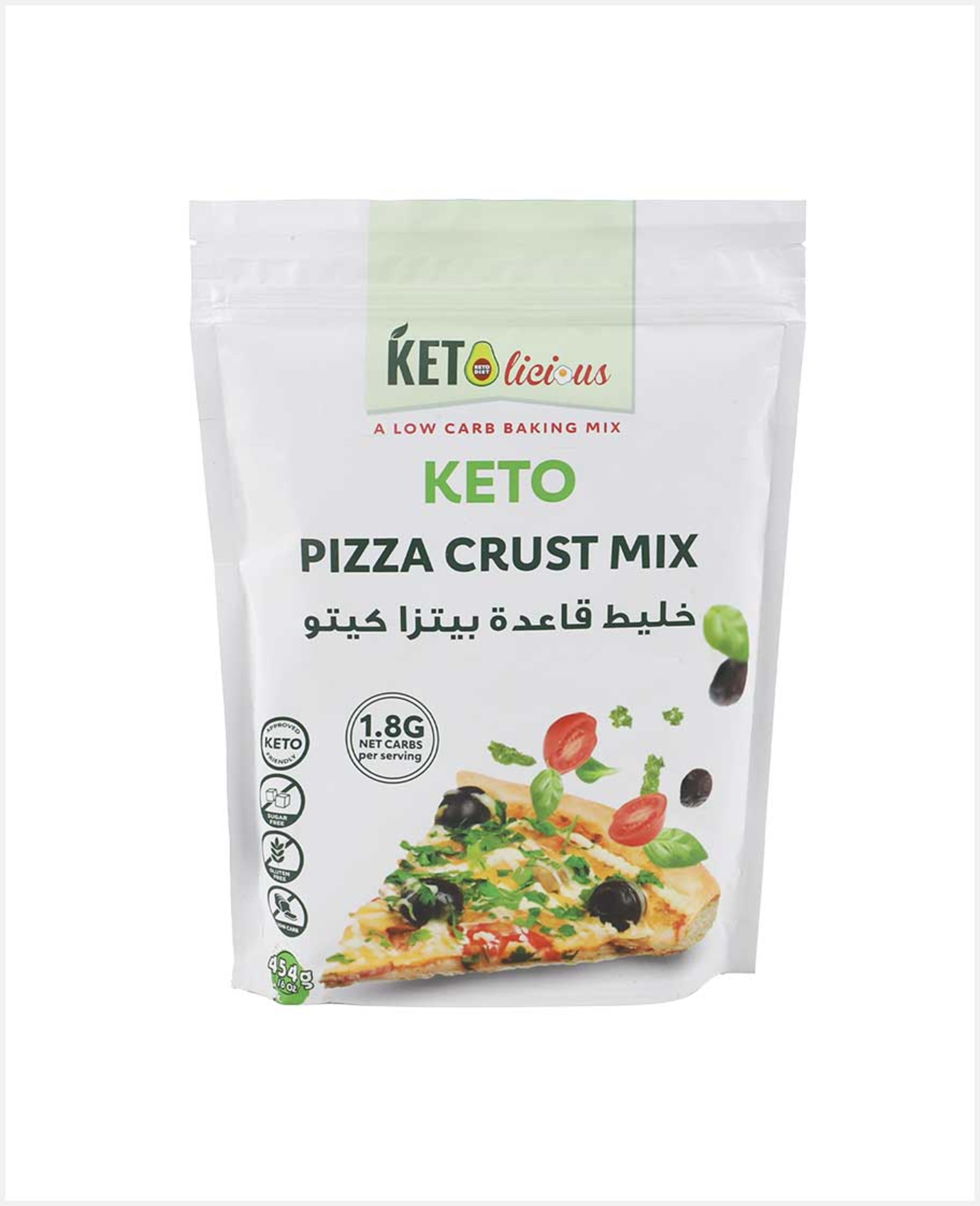 Ketolicious Keto Pizza Crust Mix 454gm - image 2