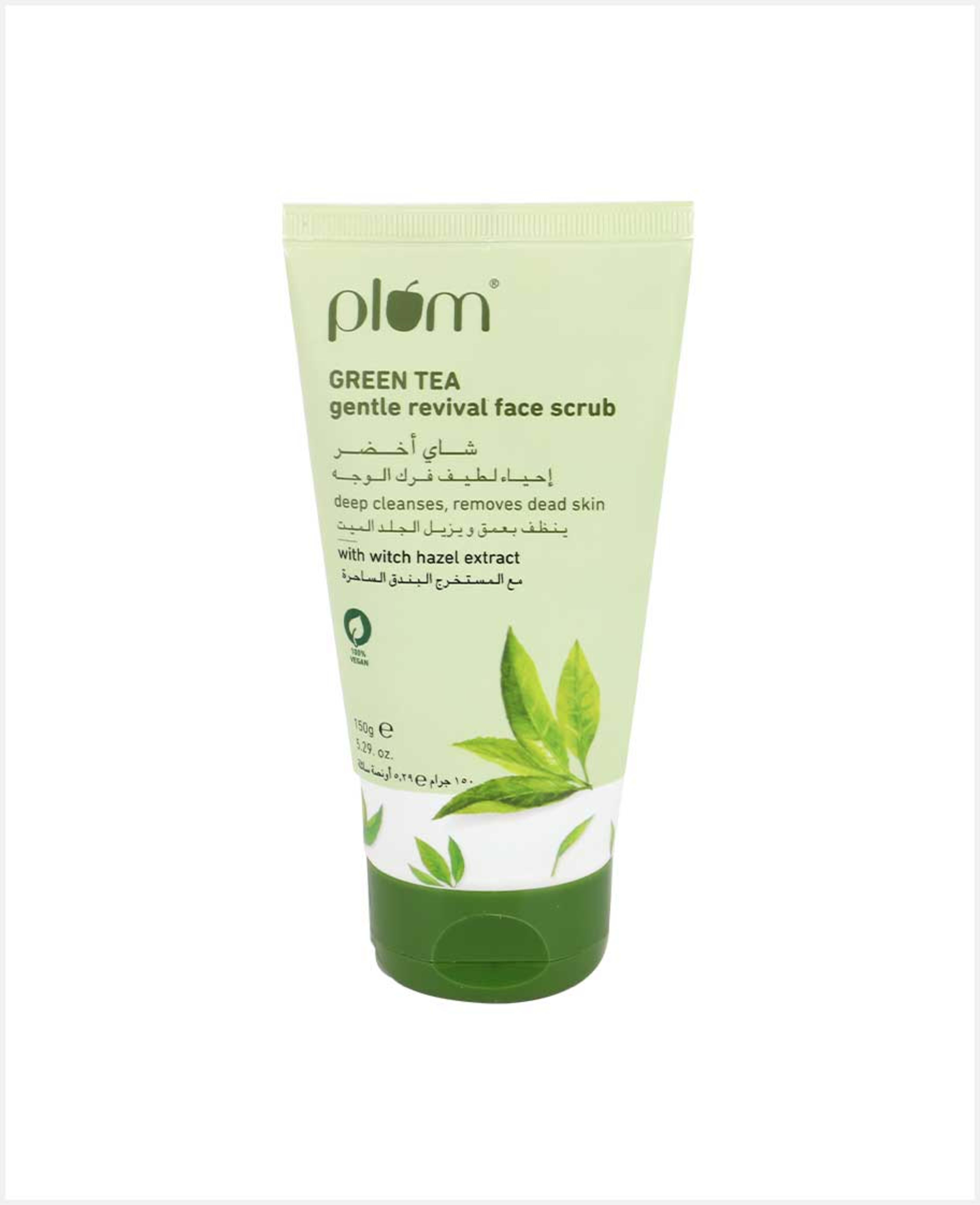 Plum Green Tea Gentle Revival Face Scrub 150gm